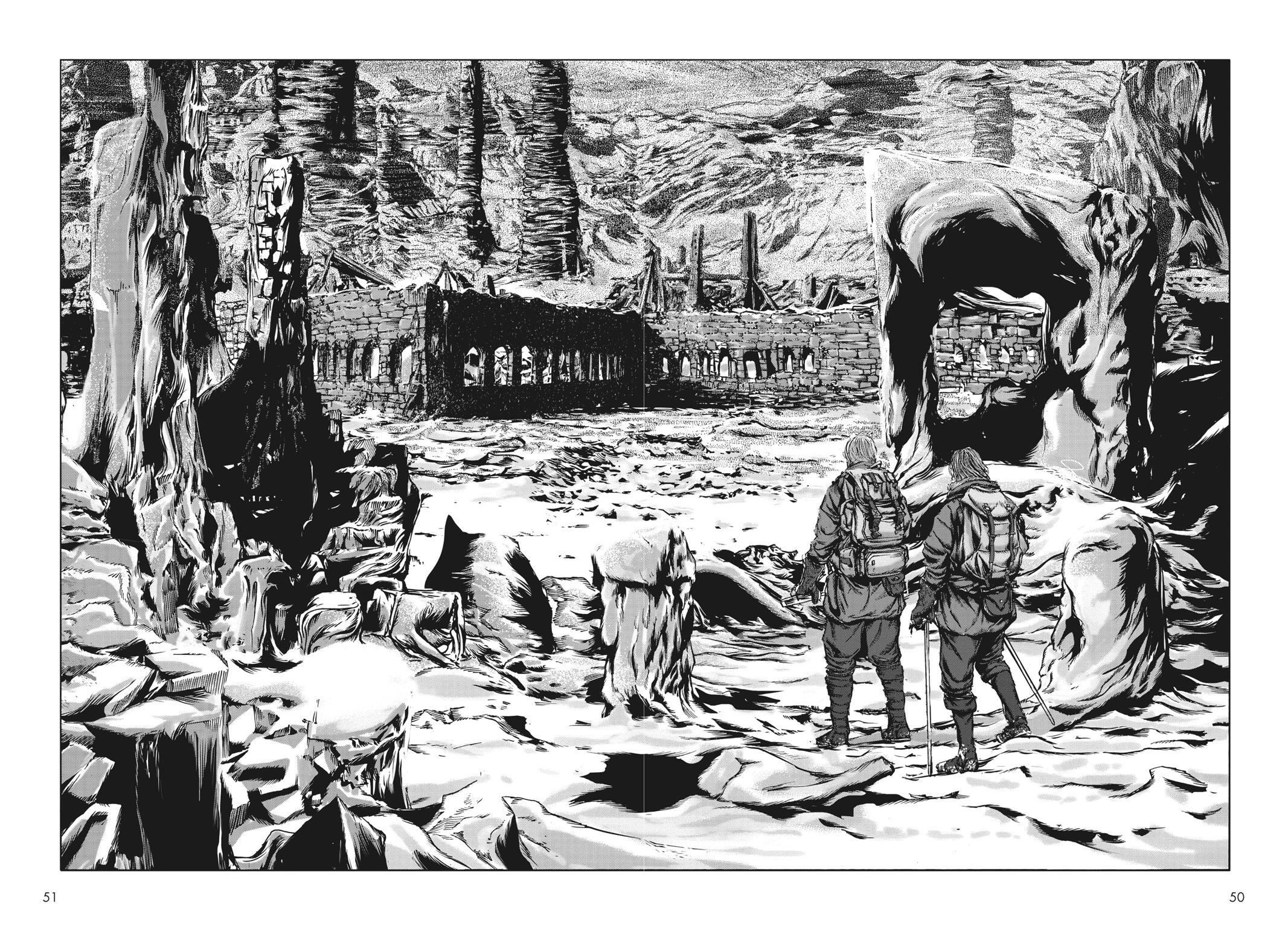 Read H.P. Lovecraft's At the Mountains of Madness Manga Online