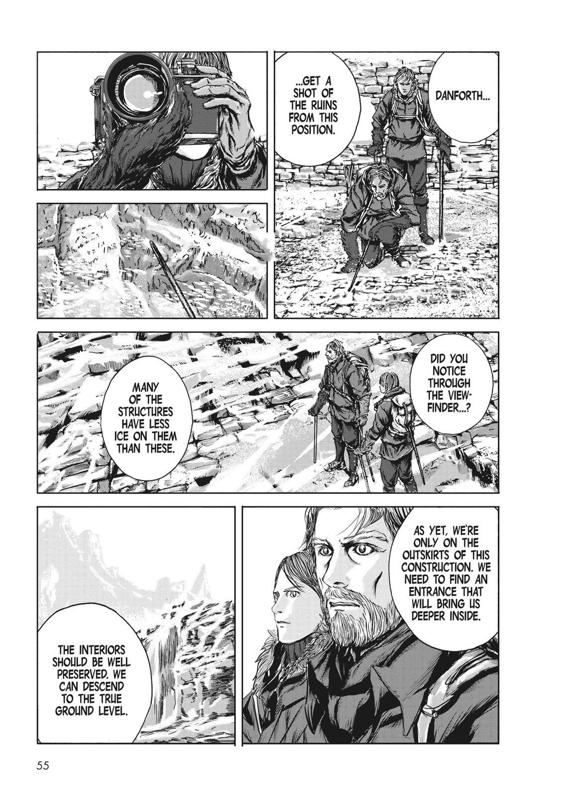 Read H.P. Lovecraft's At the Mountains of Madness Manga Online