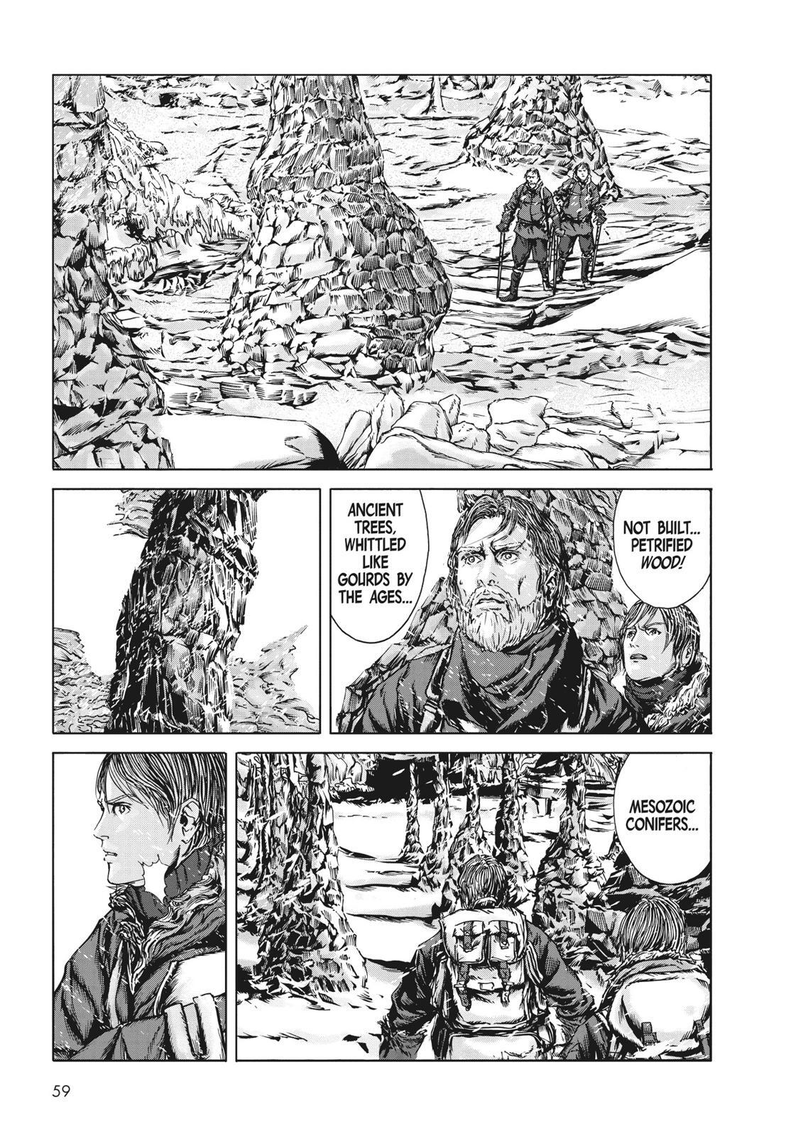 Read H.P. Lovecraft's At the Mountains of Madness Manga Online