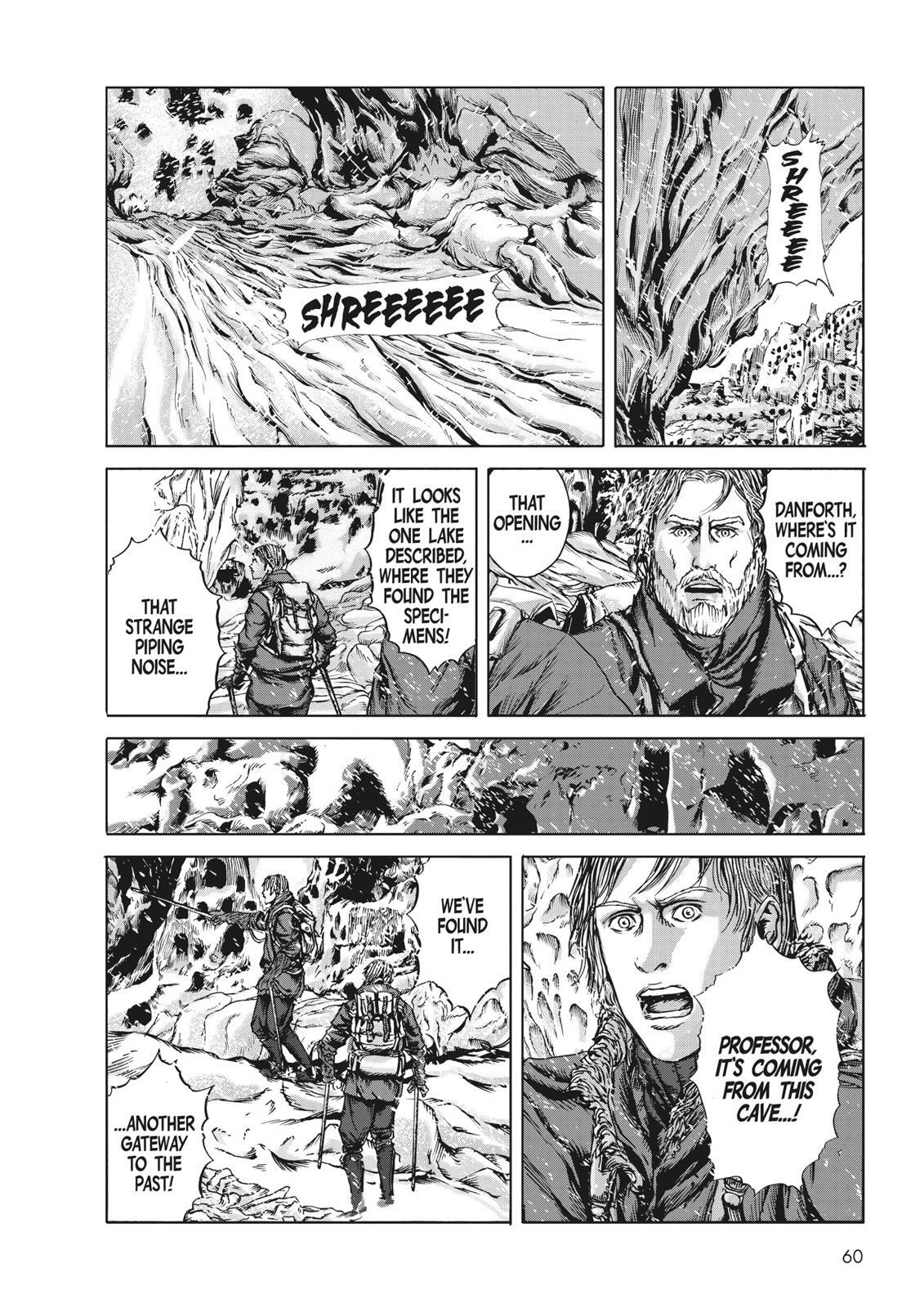 Read H.P. Lovecraft's At the Mountains of Madness Manga Online