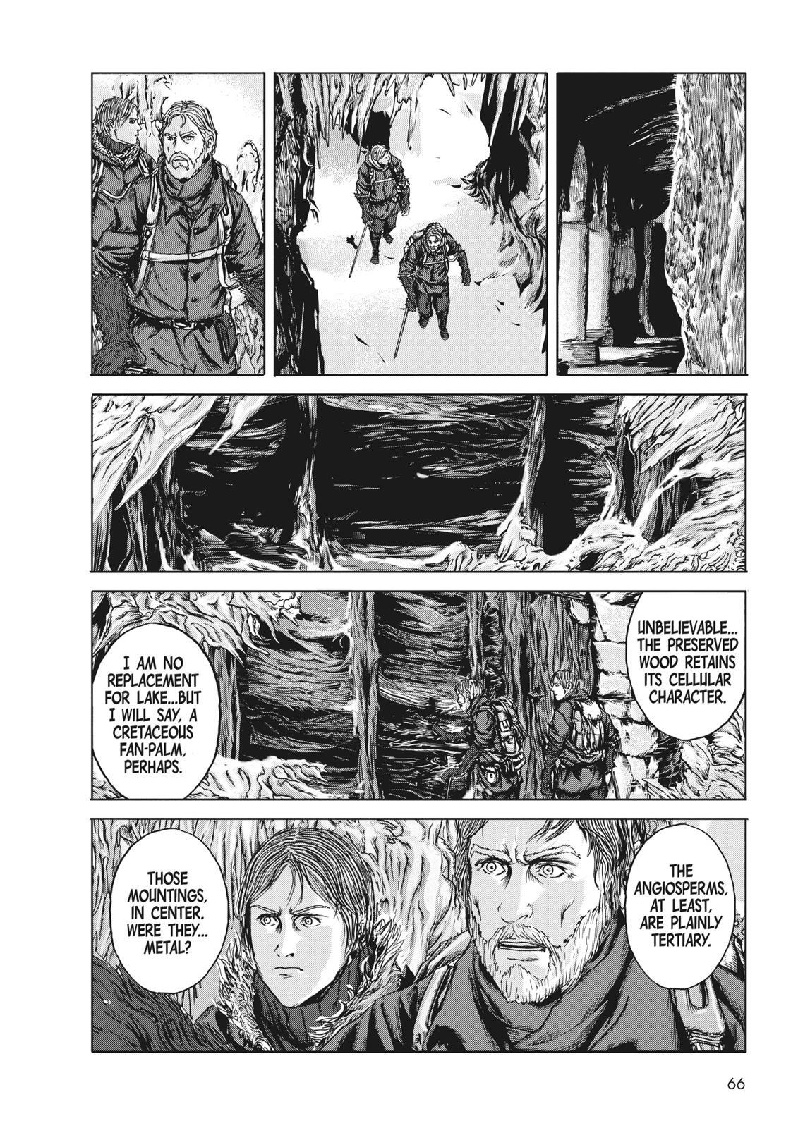 Read H.P. Lovecraft's At the Mountains of Madness Manga Online