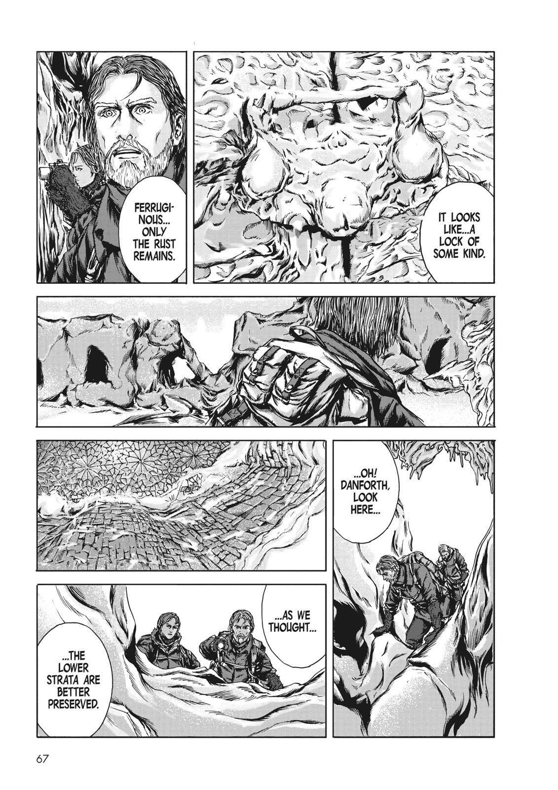 Read H.P. Lovecraft's At the Mountains of Madness Manga Online