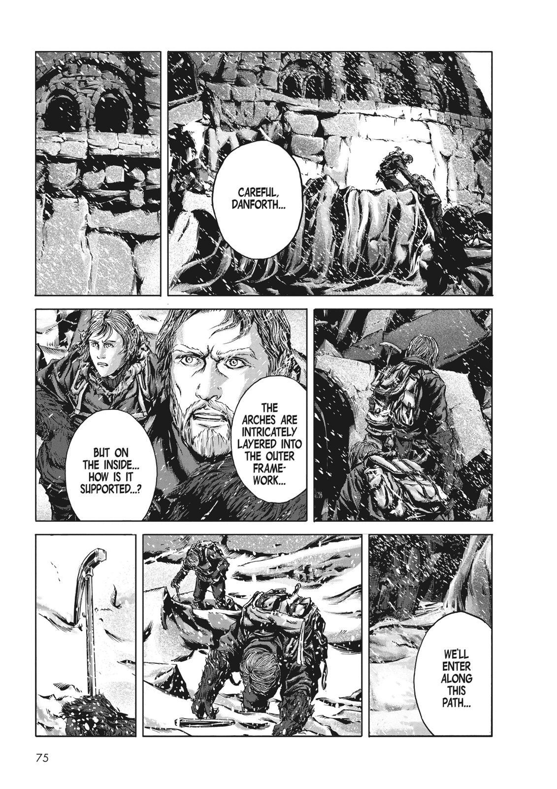 Read H.P. Lovecraft's At the Mountains of Madness Manga Online