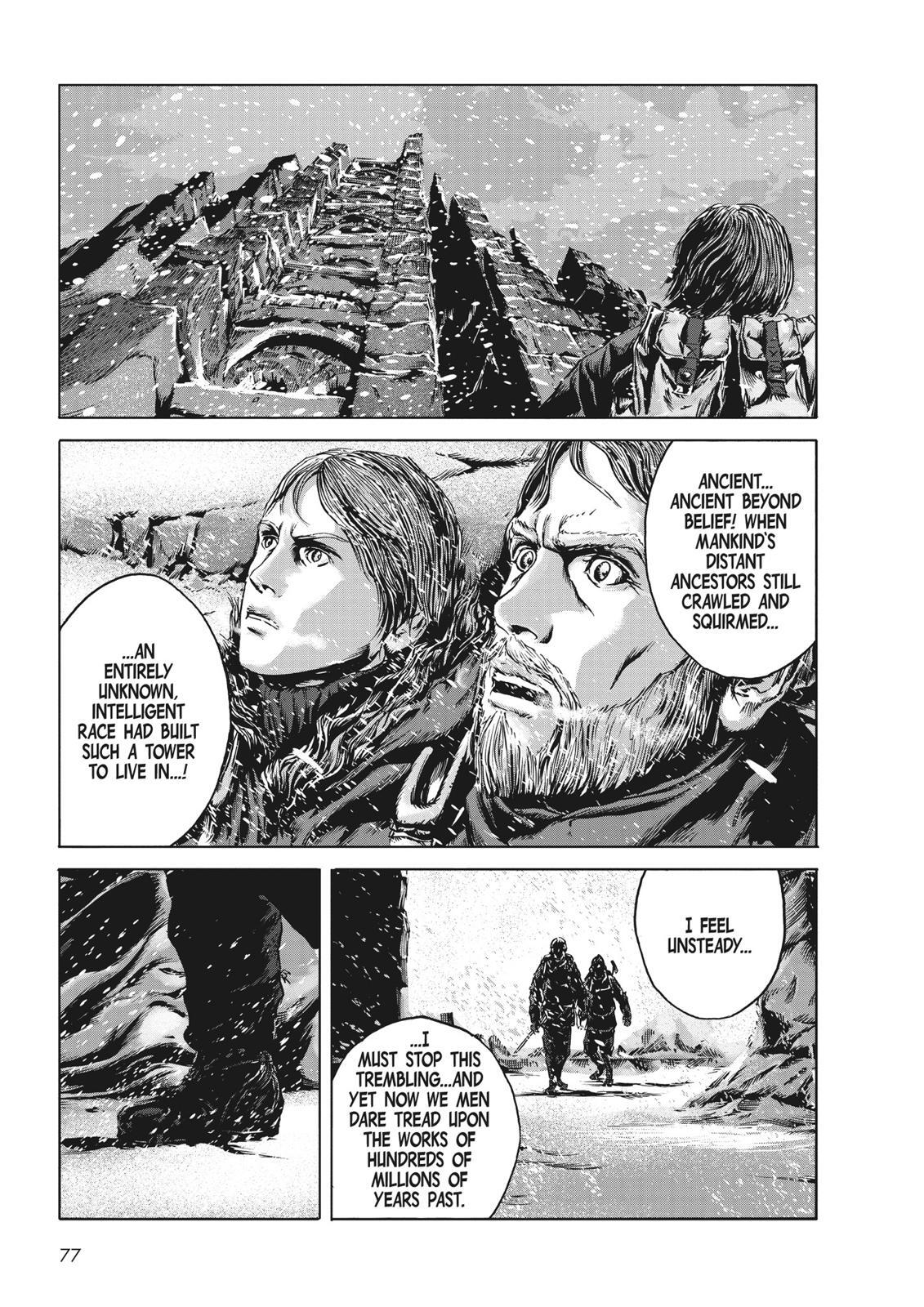 Read H.P. Lovecraft's At the Mountains of Madness Manga Online