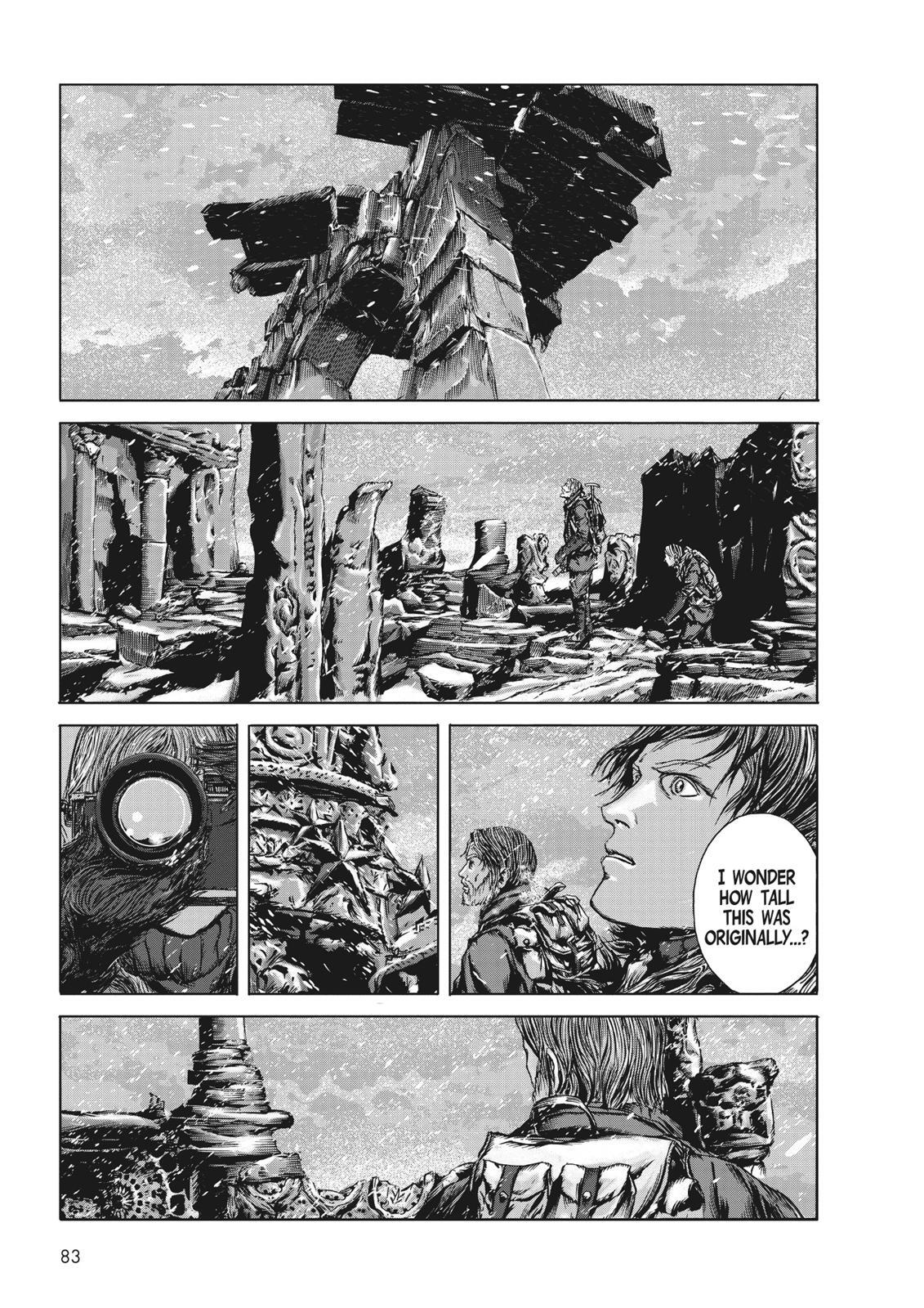 Read H.P. Lovecraft's At the Mountains of Madness Manga Online