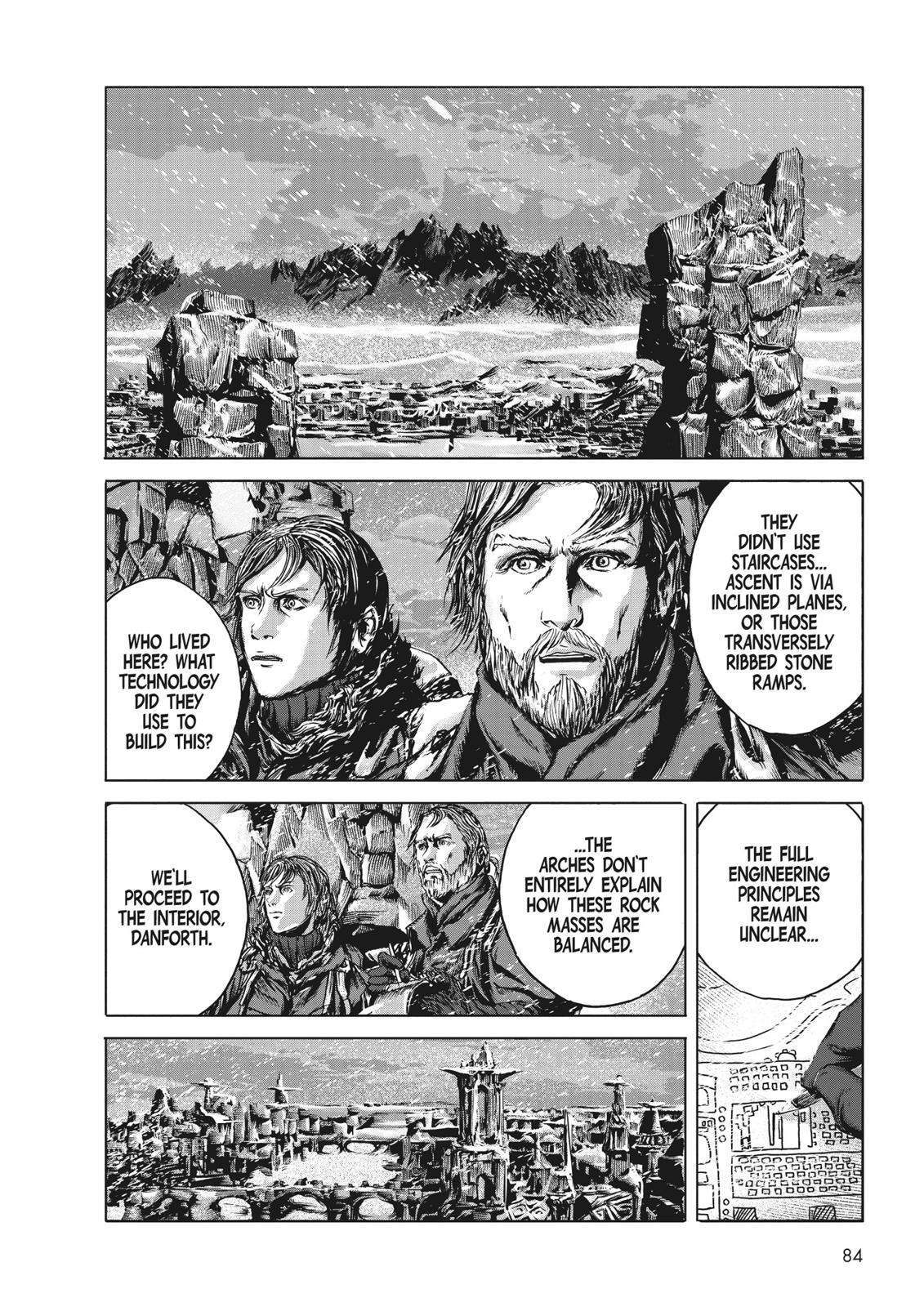 Read H.P. Lovecraft's At the Mountains of Madness Manga Online