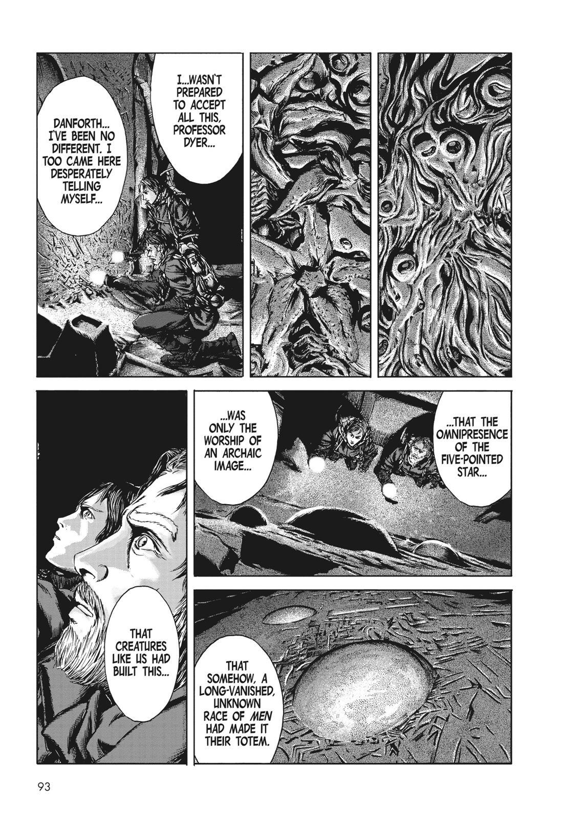 Read H.P. Lovecraft's At the Mountains of Madness Manga Online
