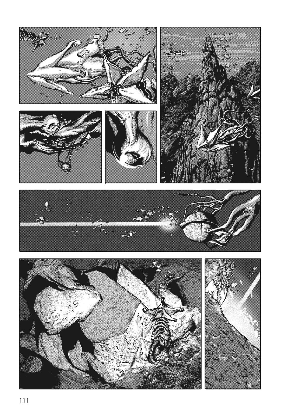 Read H.P. Lovecraft's At the Mountains of Madness Manga Online