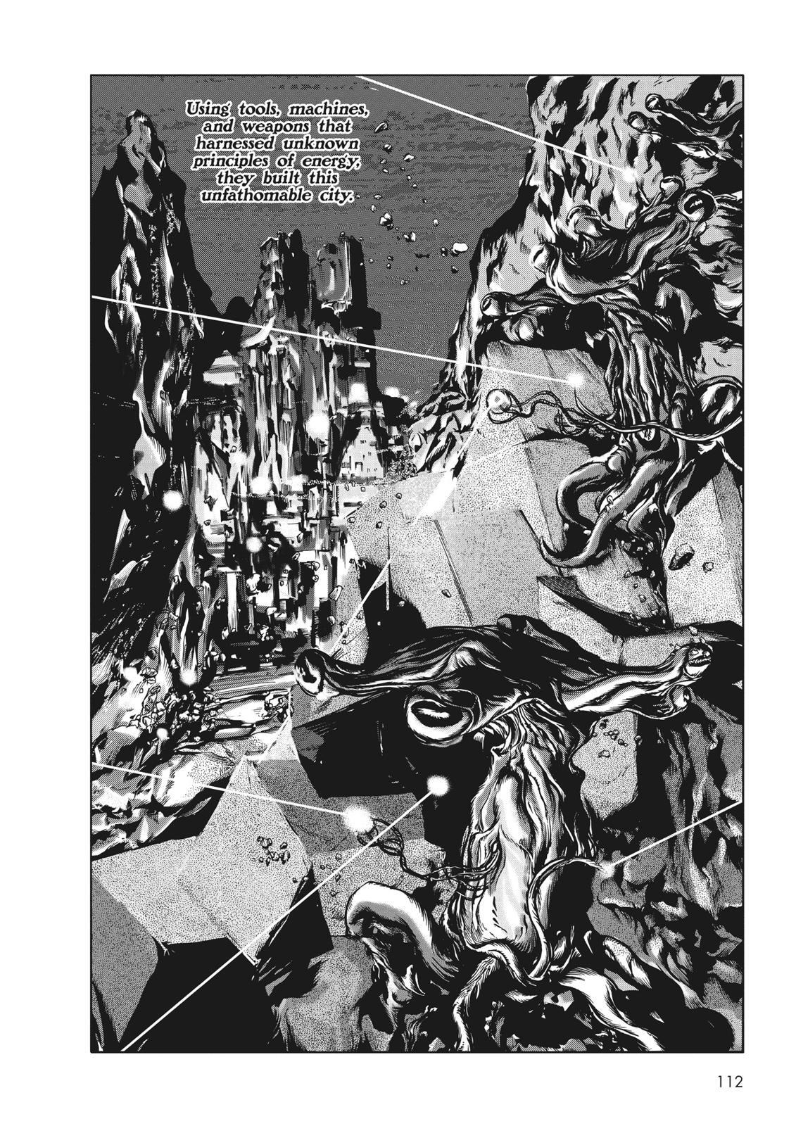 Read H.P. Lovecraft's At the Mountains of Madness Manga Online
