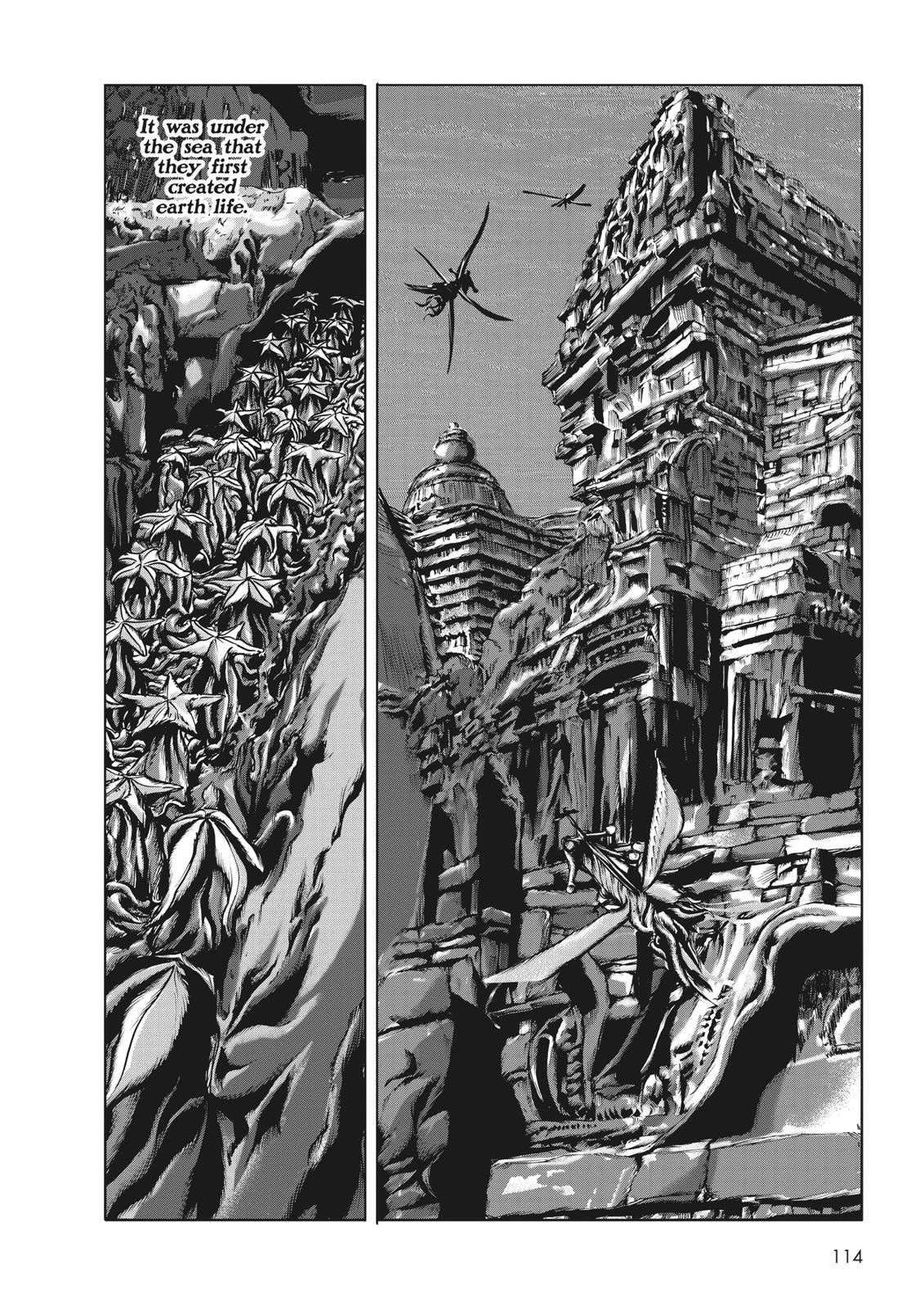 Read H.P. Lovecraft's At the Mountains of Madness Manga Online