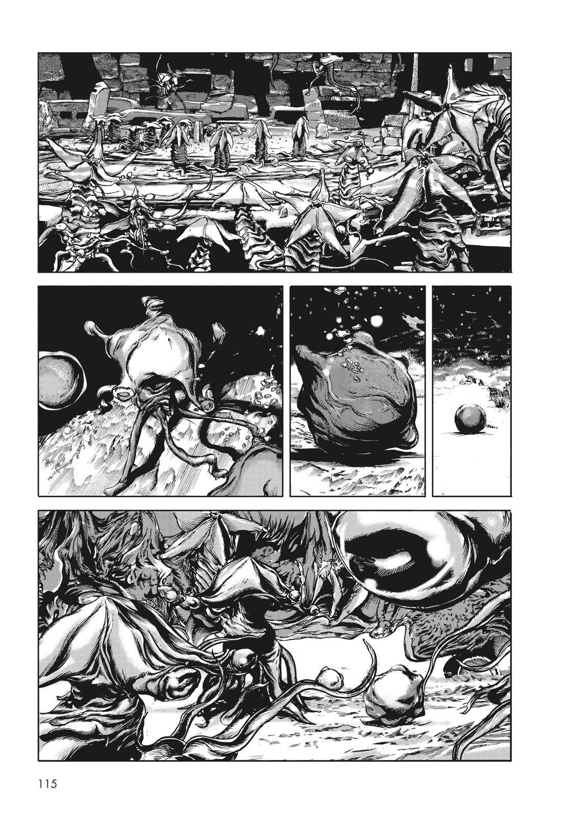Read H.P. Lovecraft's At the Mountains of Madness Manga Online