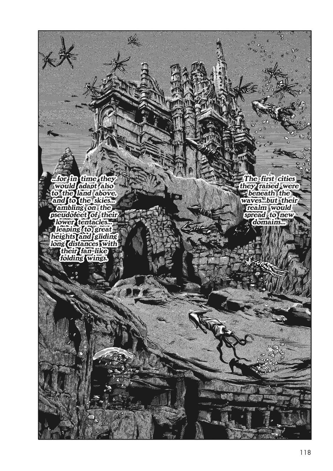 Read H.P. Lovecraft's At the Mountains of Madness Manga Online