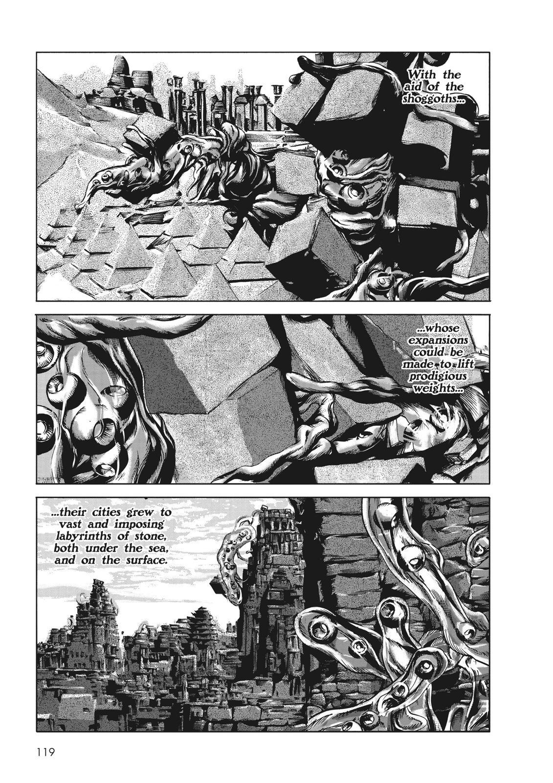 Read H.P. Lovecraft's At the Mountains of Madness Manga Online
