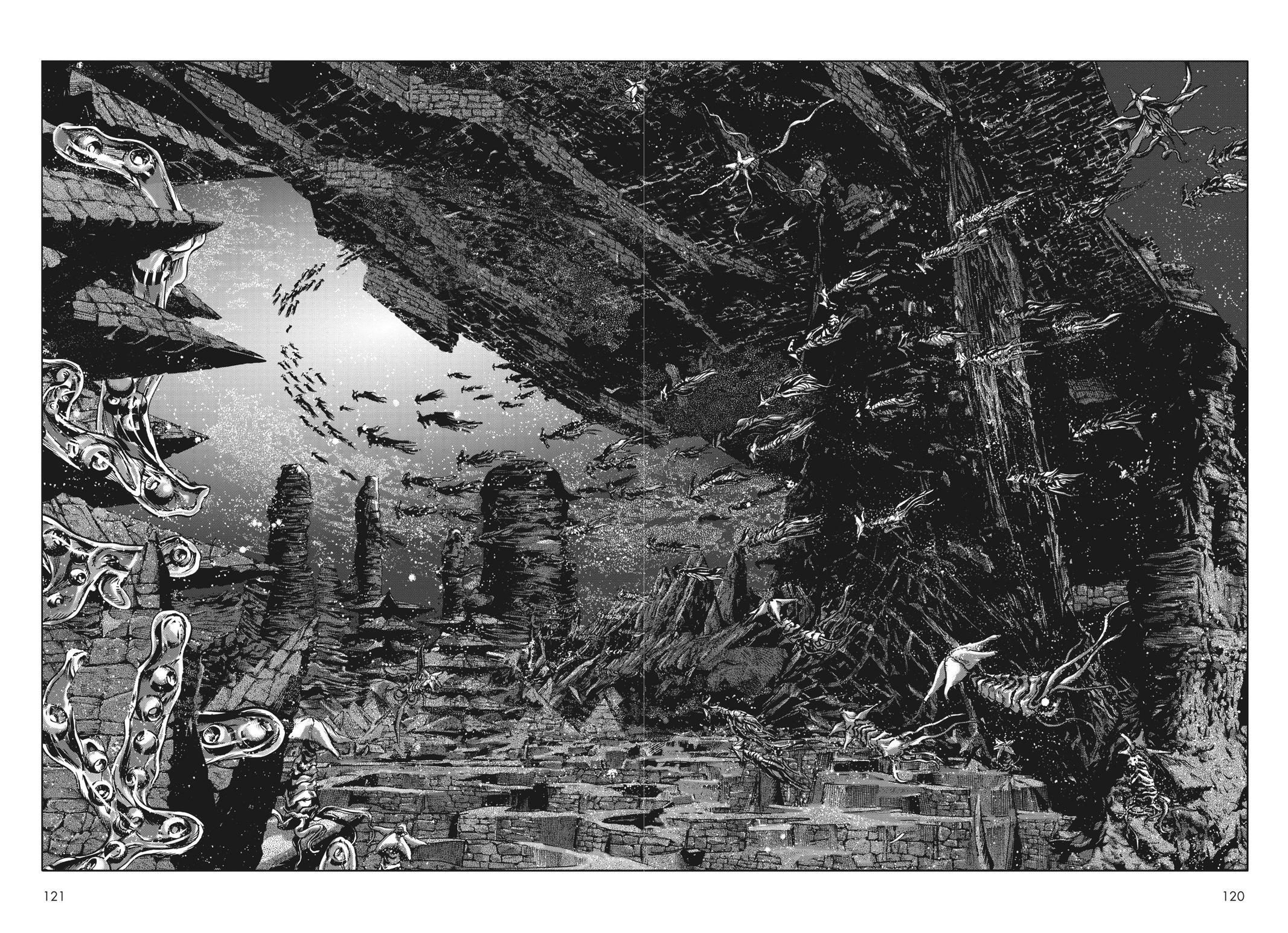 Read H.P. Lovecraft's At the Mountains of Madness Manga Online