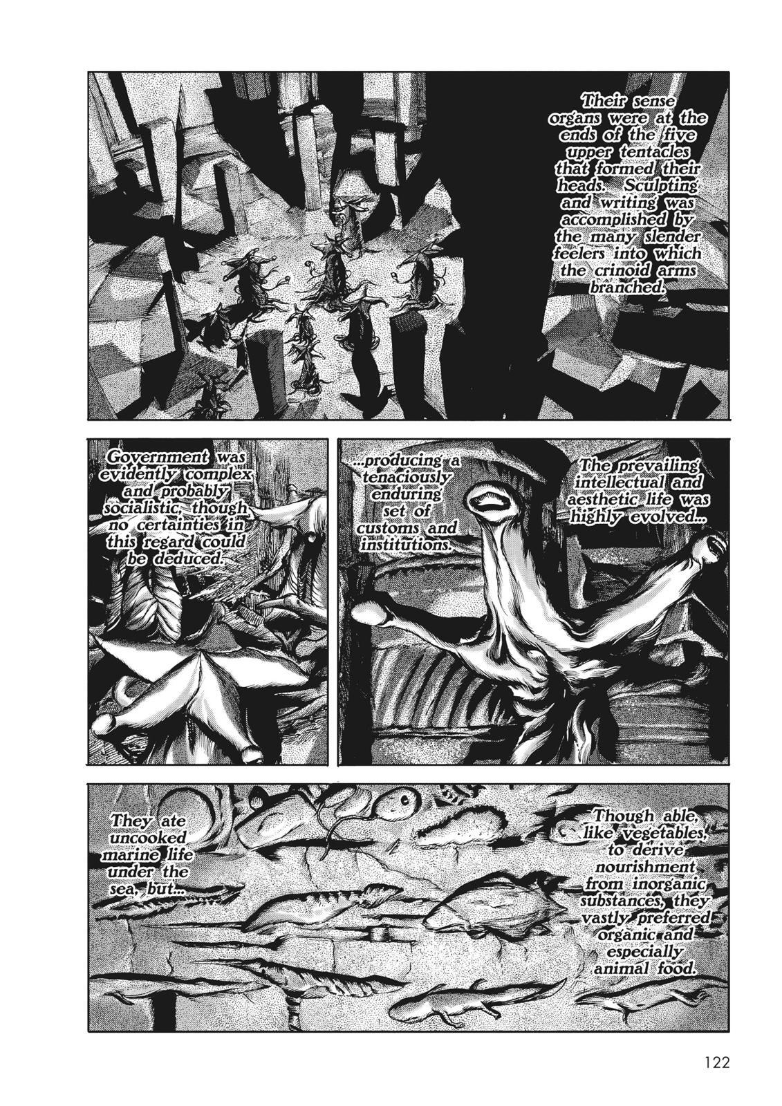 Read H.P. Lovecraft's At the Mountains of Madness Manga Online