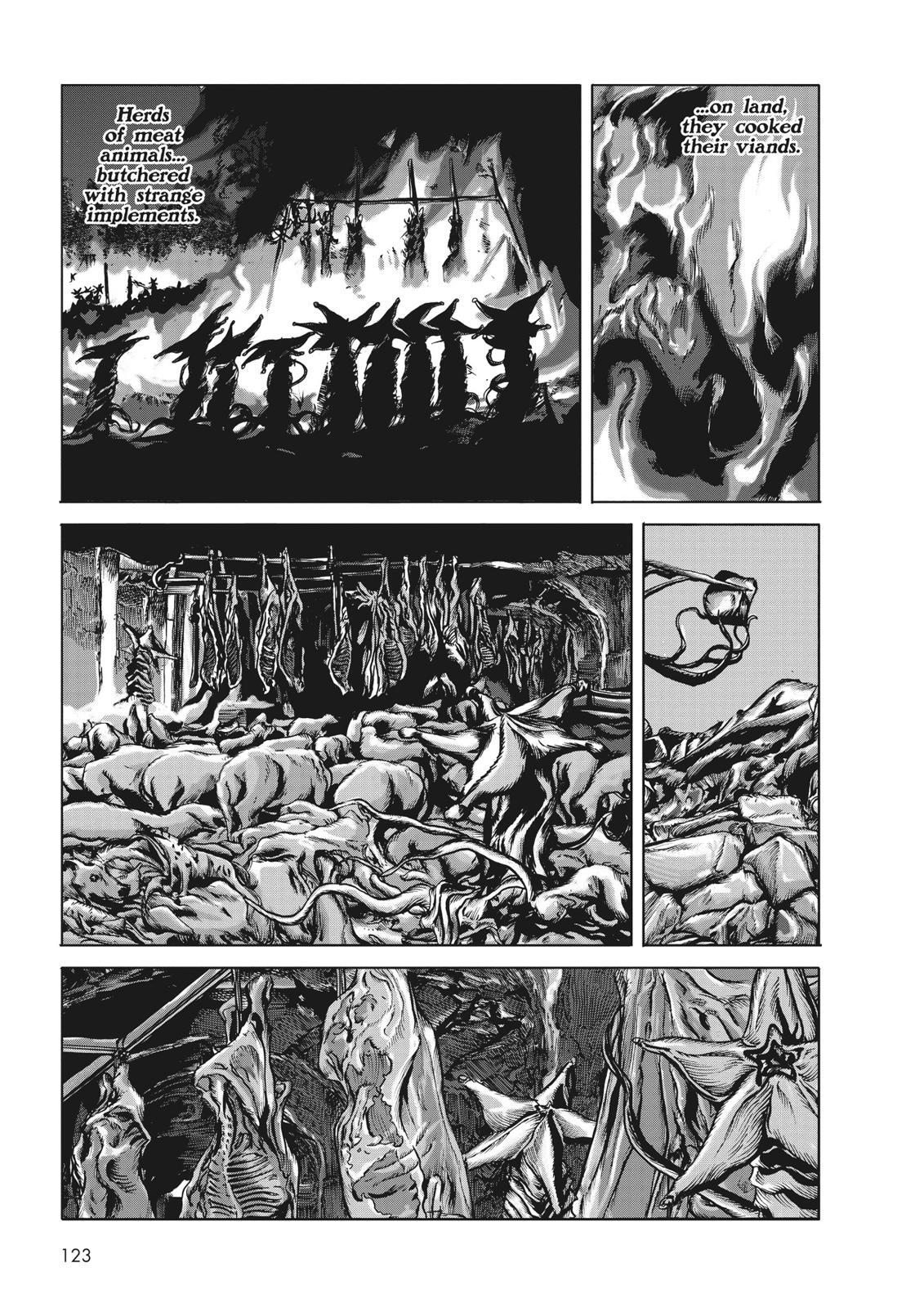 Read H.P. Lovecraft's At the Mountains of Madness Manga Online