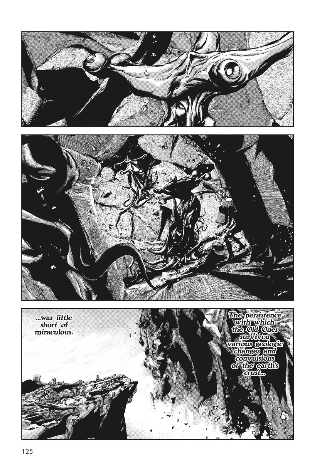Read H.P. Lovecraft's At the Mountains of Madness Manga Online