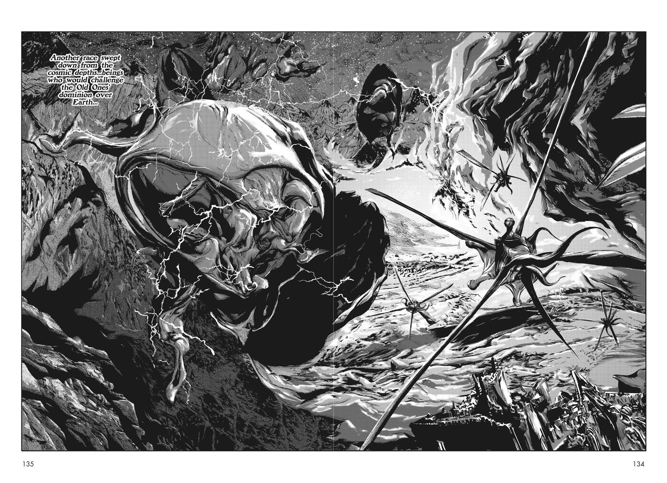 Read H.P. Lovecraft's At the Mountains of Madness Manga Online