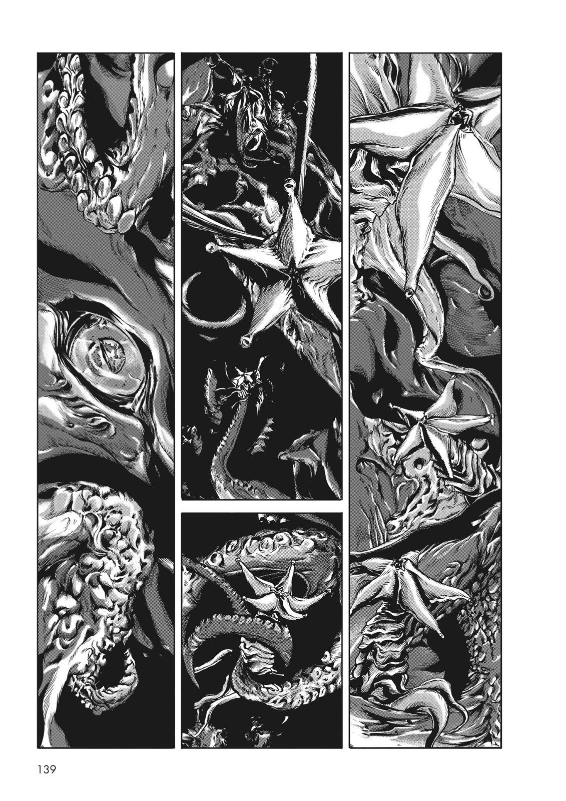 Read H.P. Lovecraft's At the Mountains of Madness Manga Online