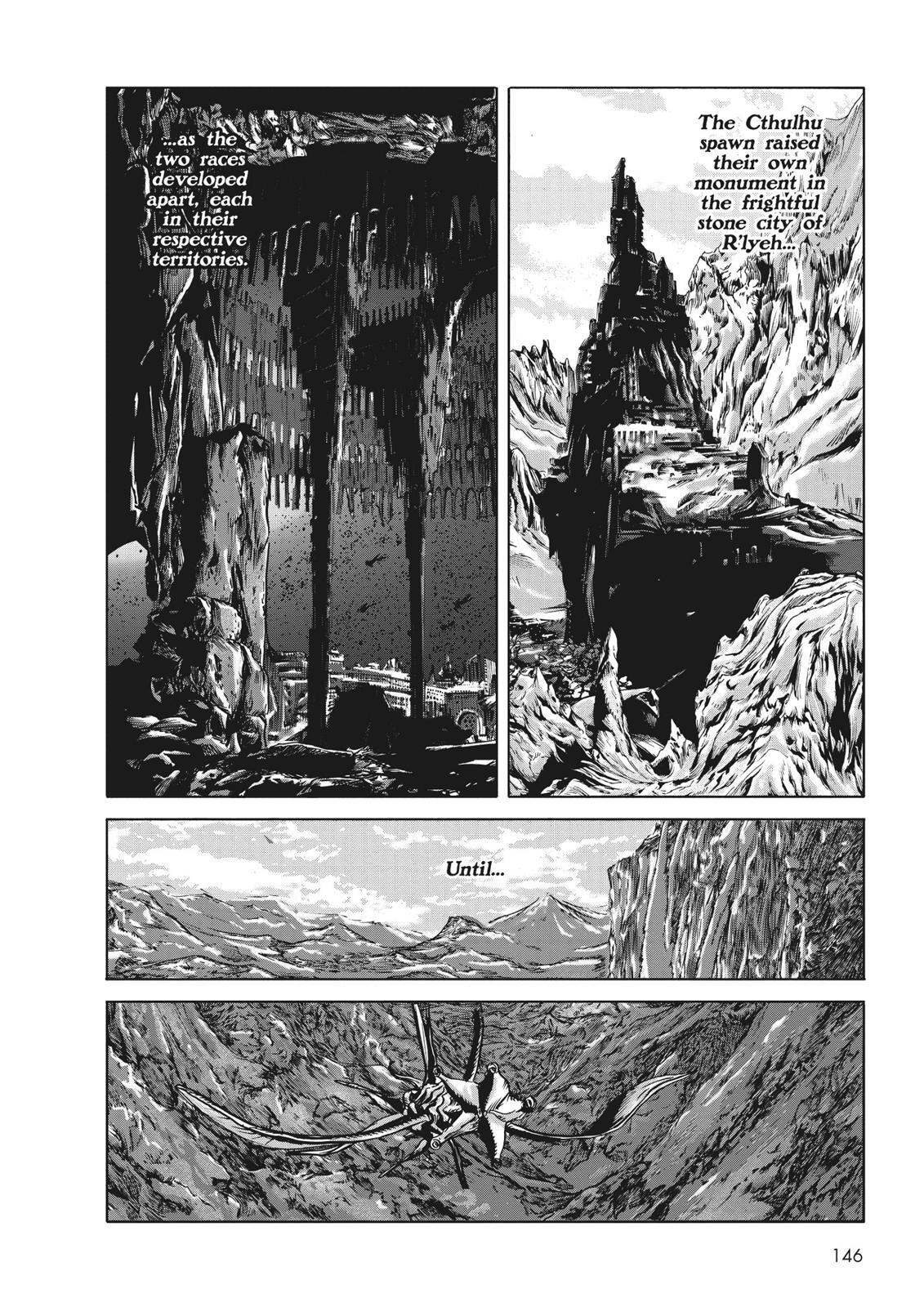 Read H.P. Lovecraft's At the Mountains of Madness Manga Online