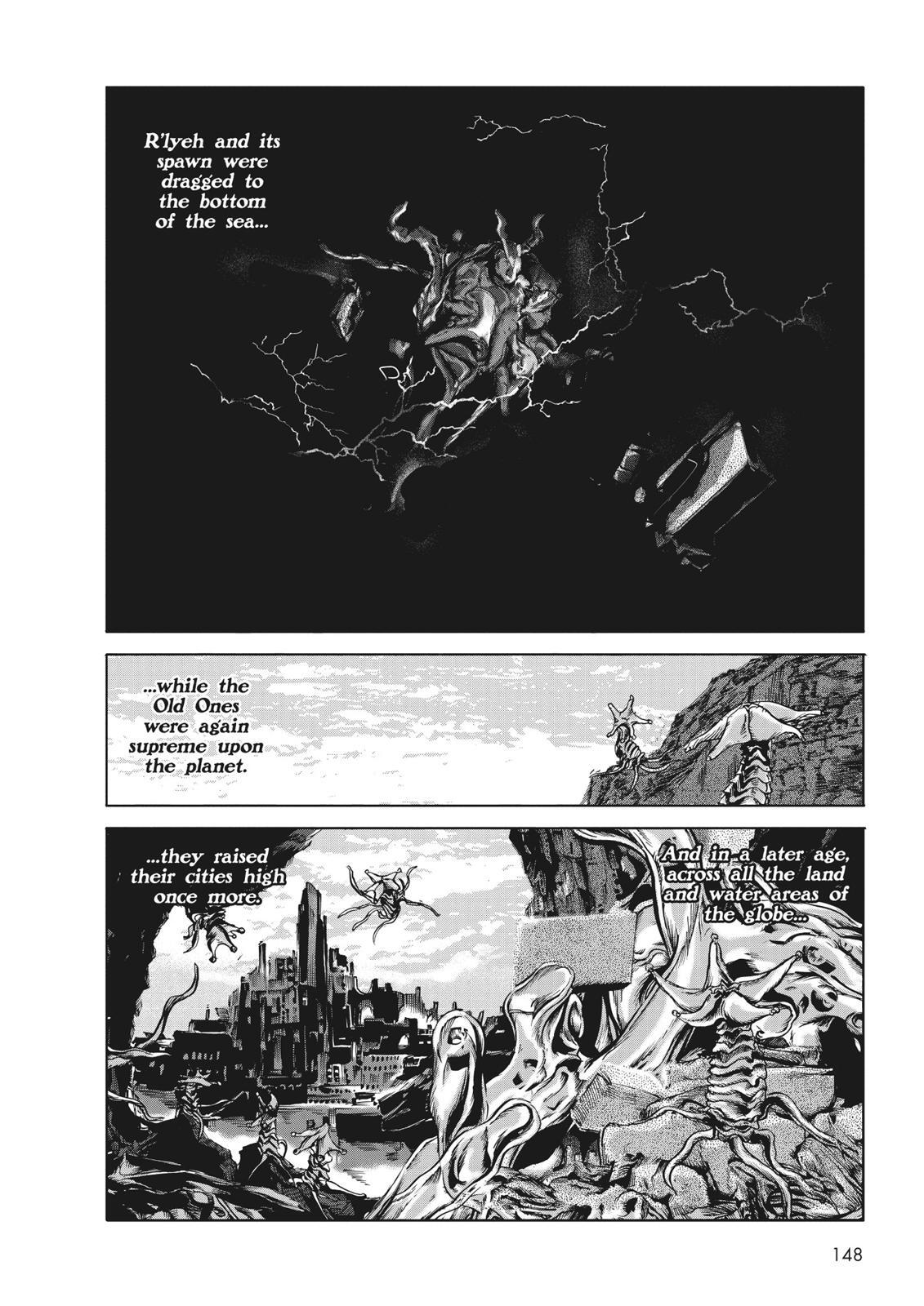 Read H.P. Lovecraft's At the Mountains of Madness Manga Online