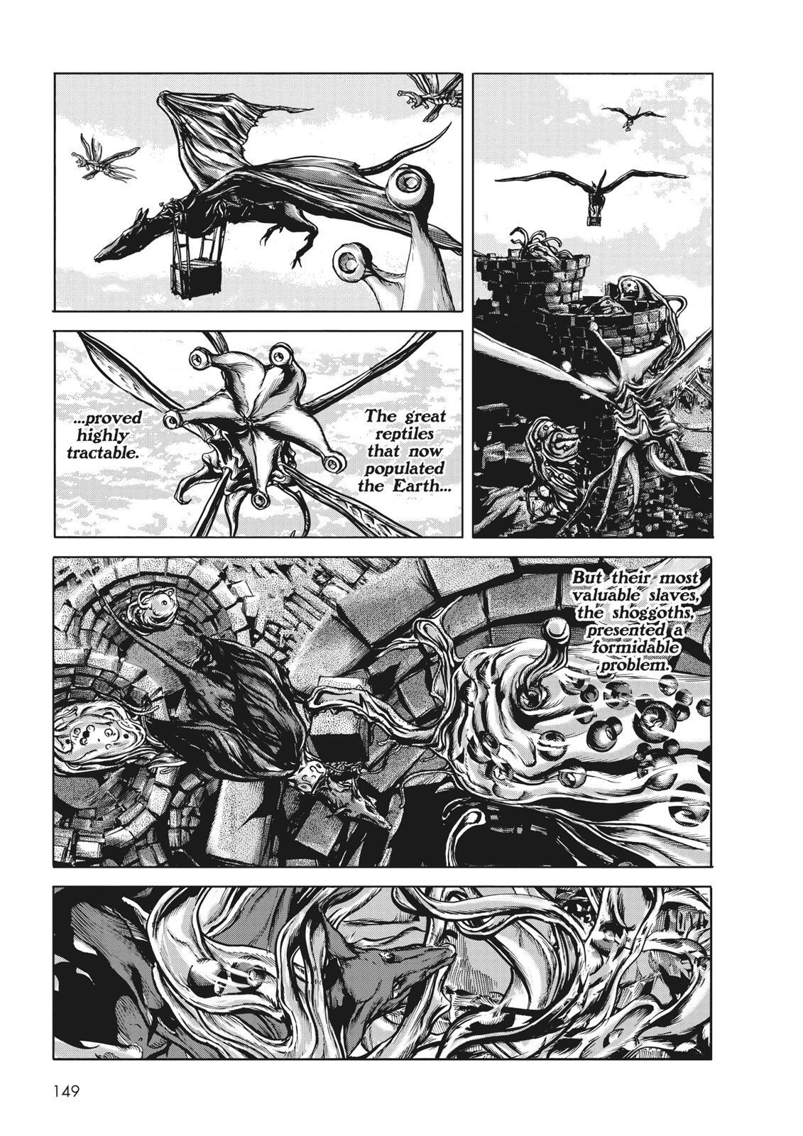 Read H.P. Lovecraft's At the Mountains of Madness Manga Online
