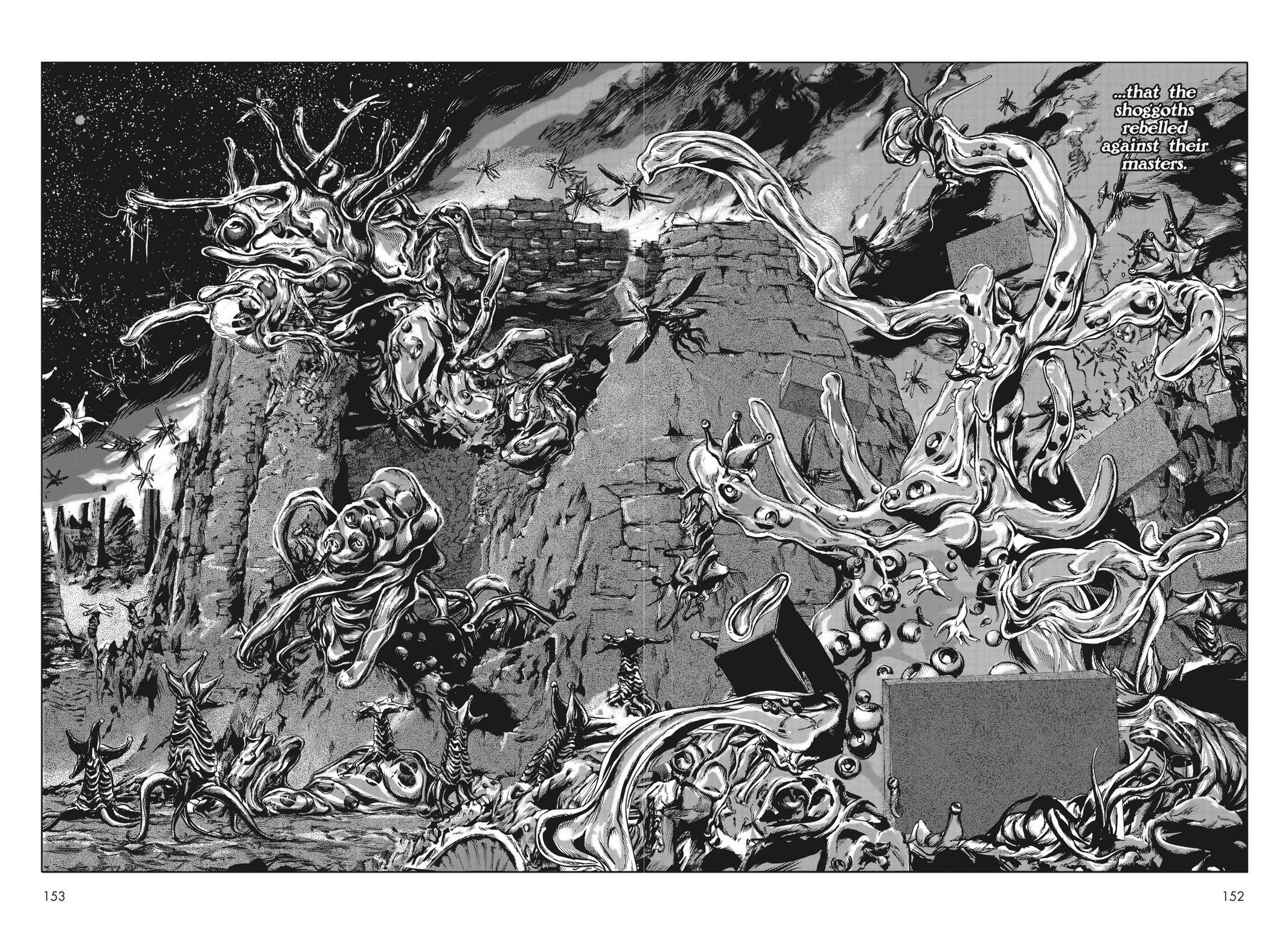 Read H.P. Lovecraft's At the Mountains of Madness Manga Online