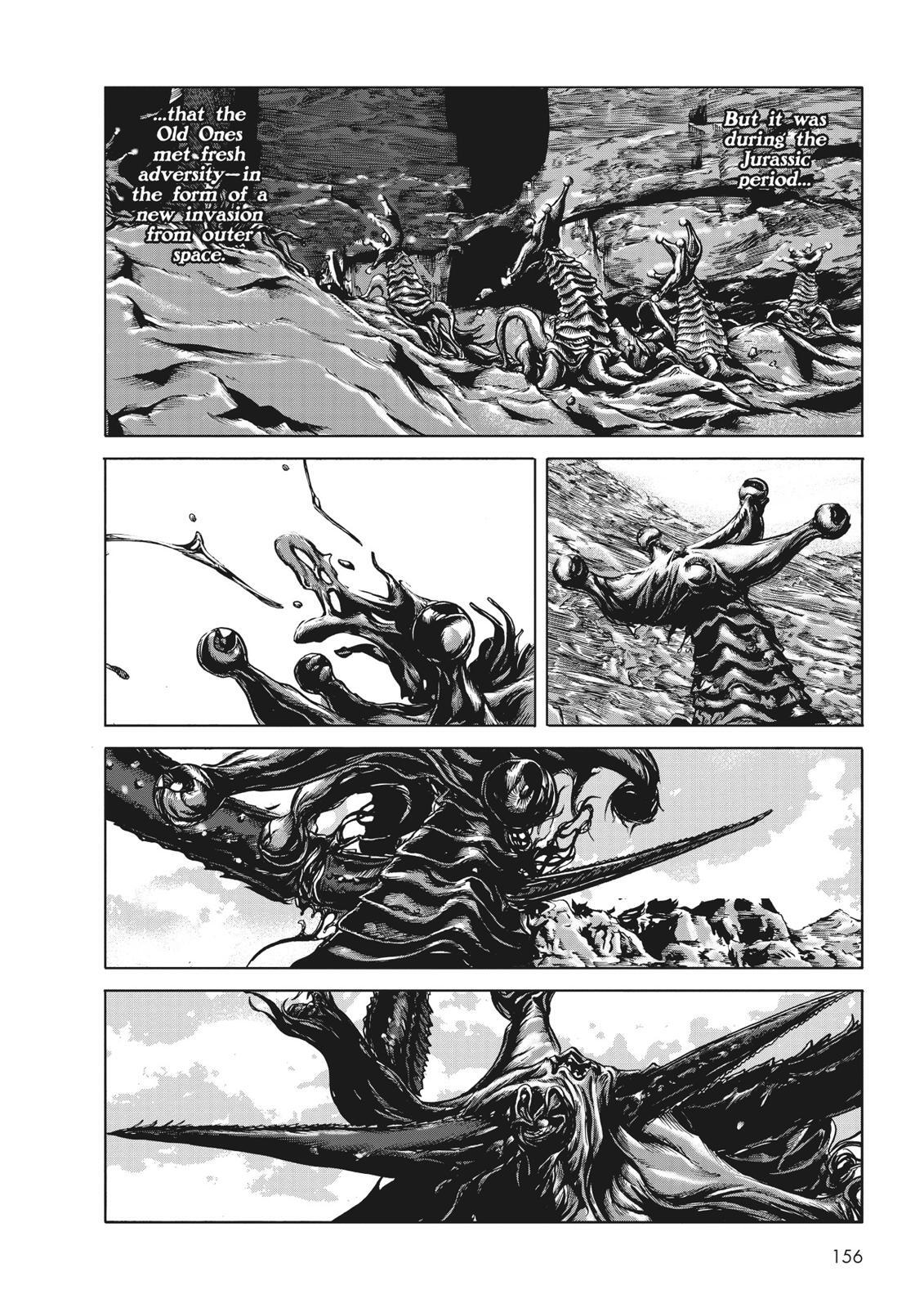 Read H.P. Lovecraft's At the Mountains of Madness Manga Online