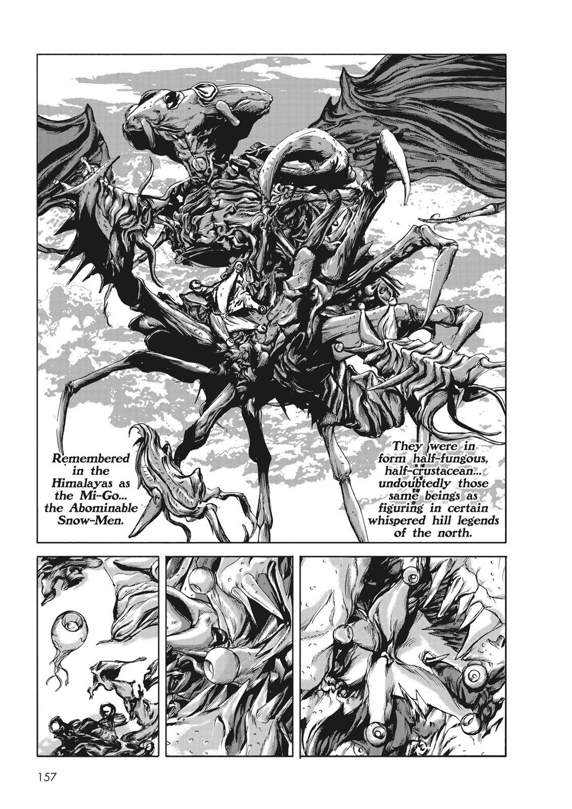 Read H.P. Lovecraft's At the Mountains of Madness Manga Online