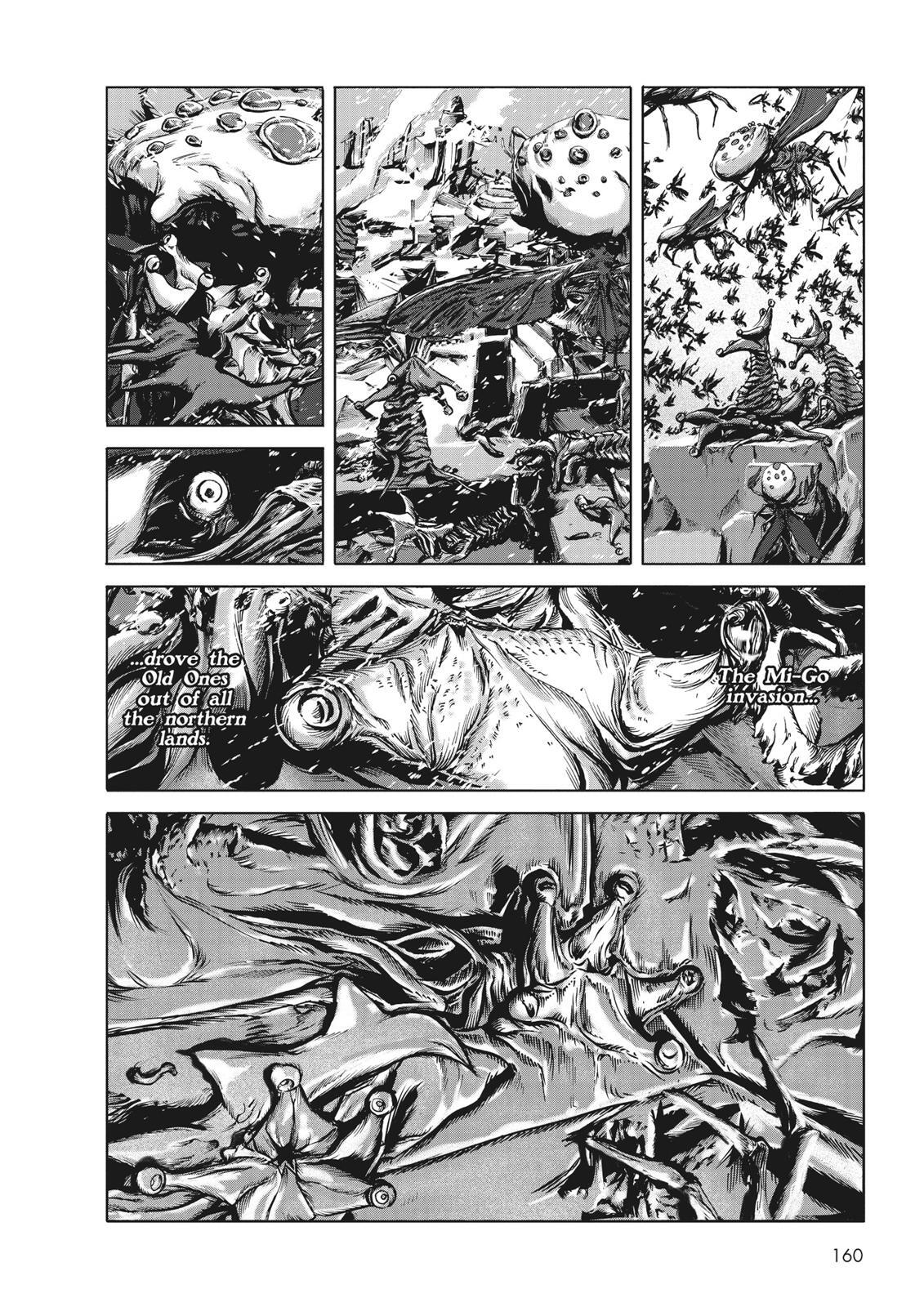 Read H.P. Lovecraft's At the Mountains of Madness Manga Online