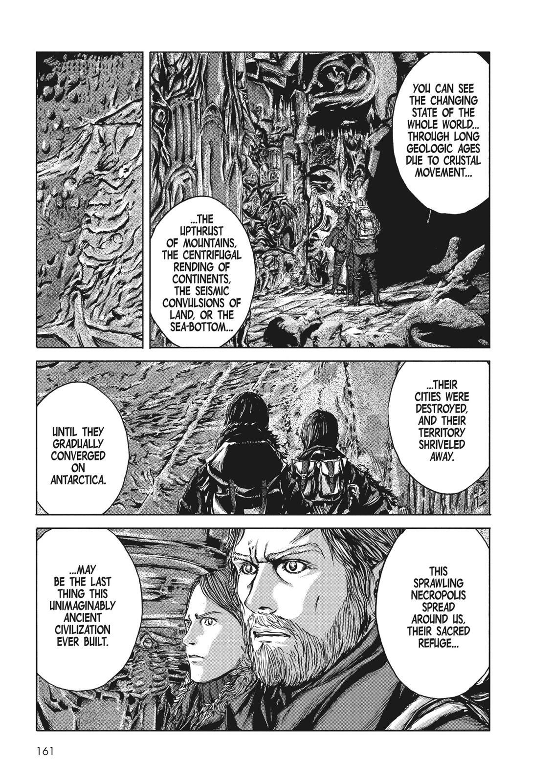 Read H.P. Lovecraft's At the Mountains of Madness Manga Online