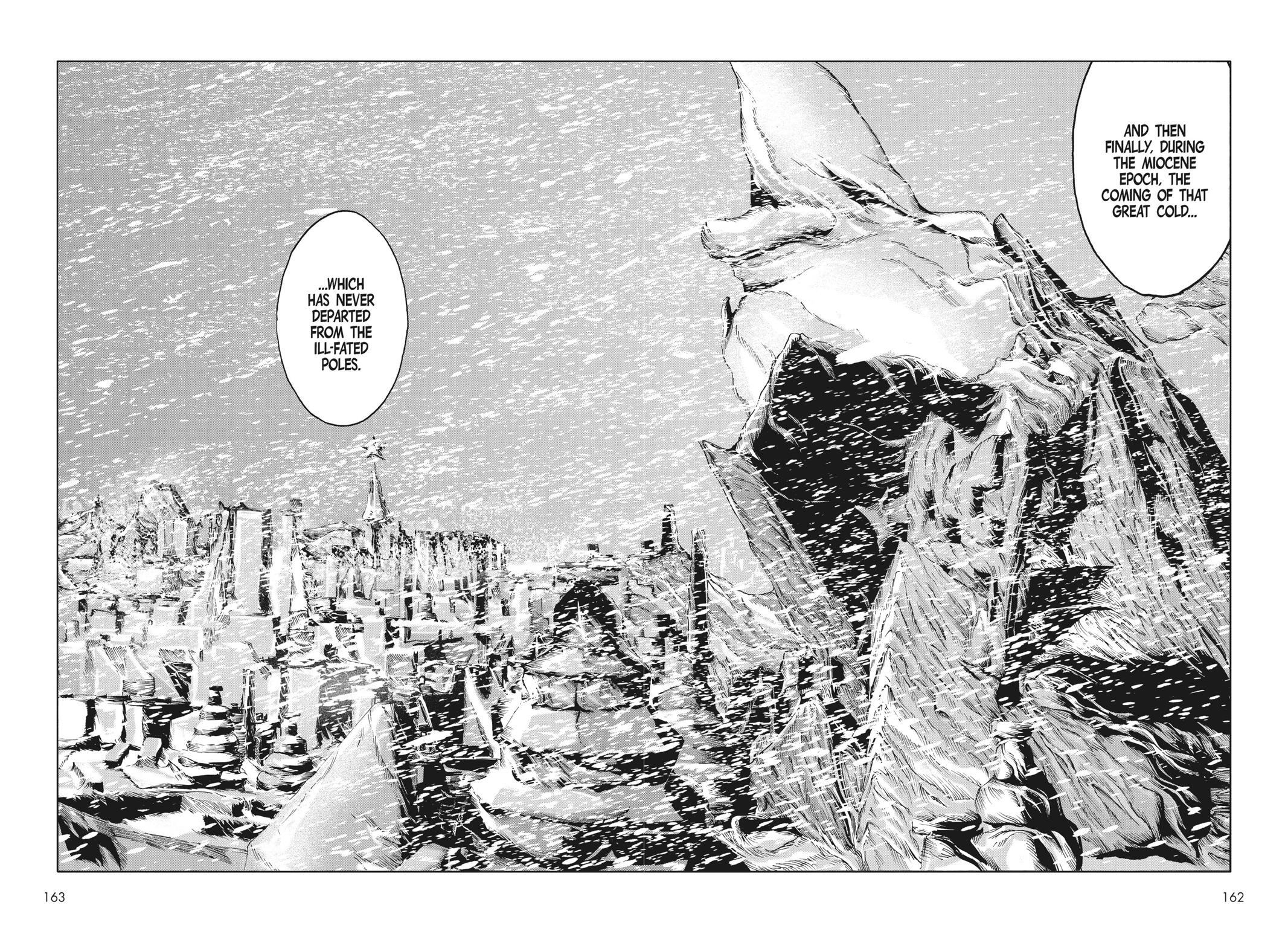 Read H.P. Lovecraft's At the Mountains of Madness Manga Online