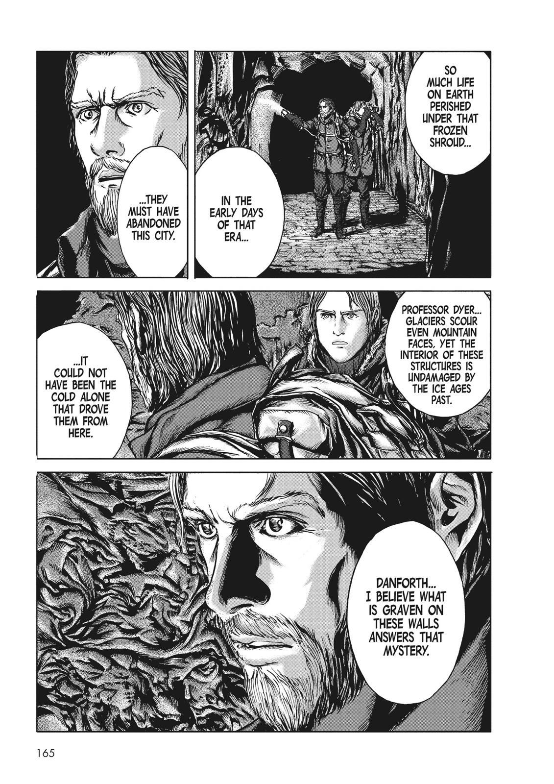 Read H.P. Lovecraft's At the Mountains of Madness Manga Online