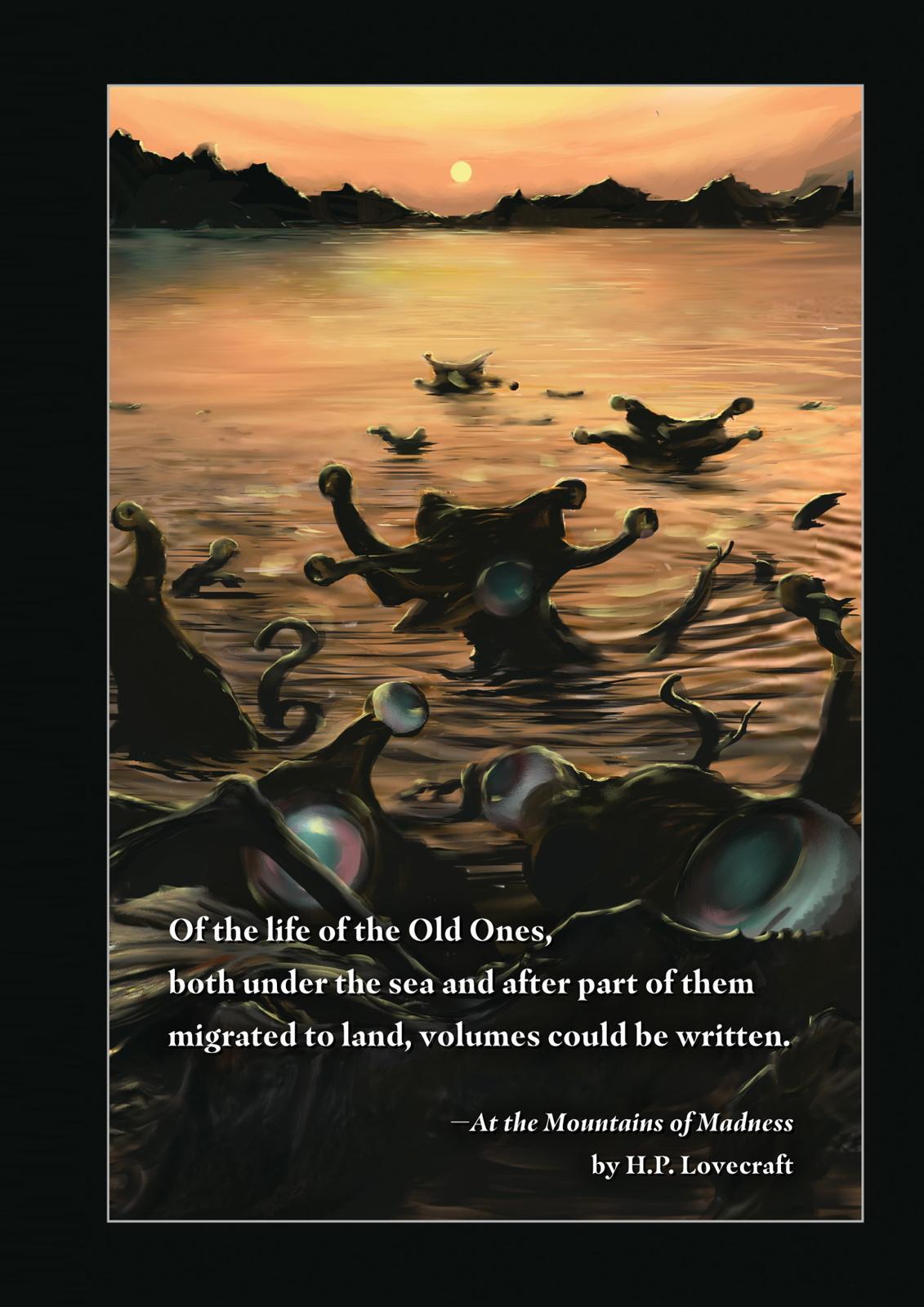 Read H.P. Lovecraft's At the Mountains of Madness Manga Online