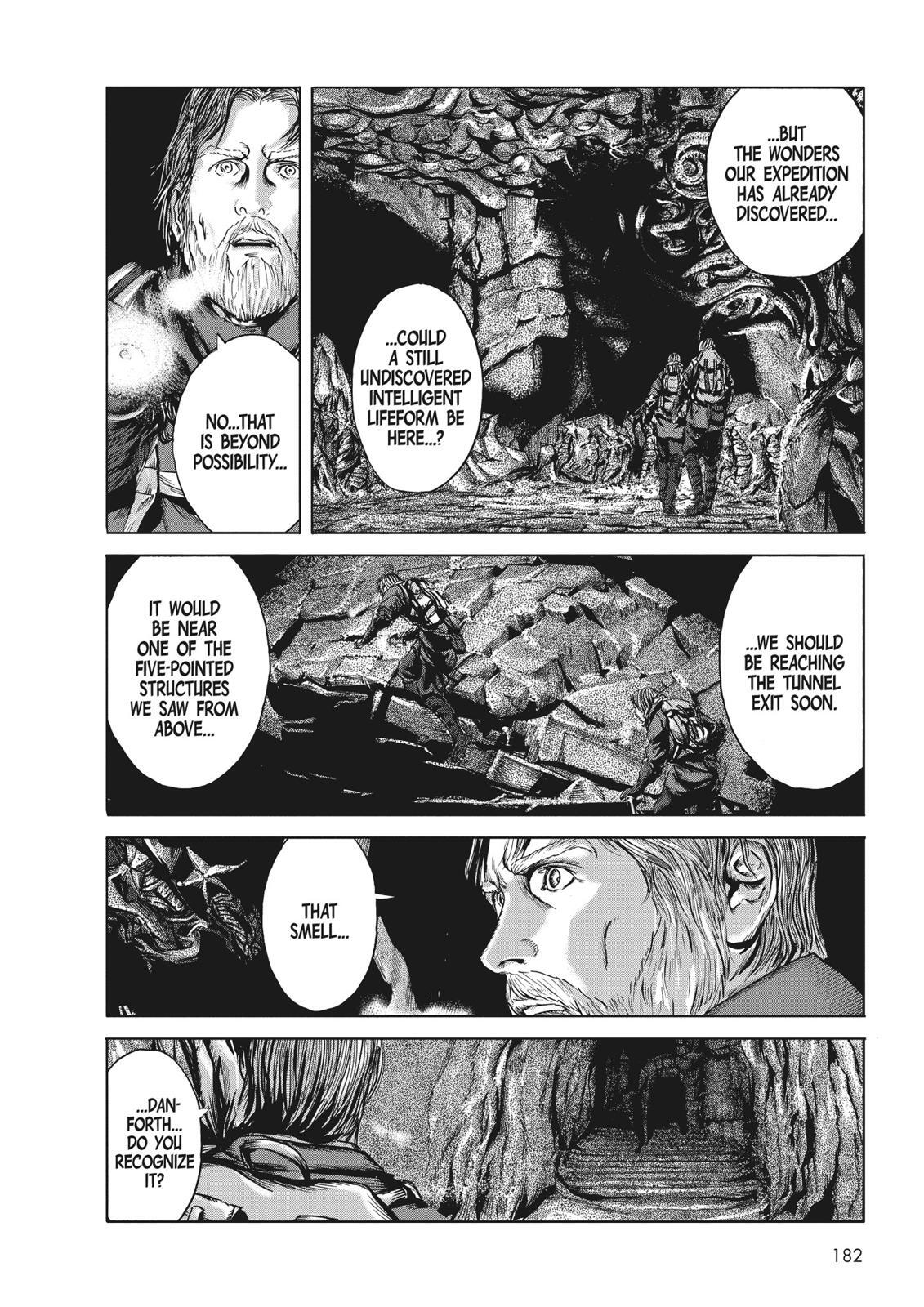 Read H.P. Lovecraft's At the Mountains of Madness Manga Online