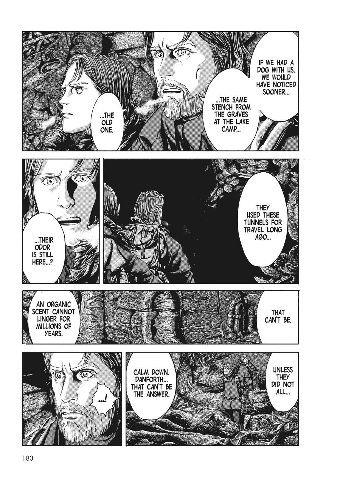 Read H.P. Lovecraft's At the Mountains of Madness Manga Online