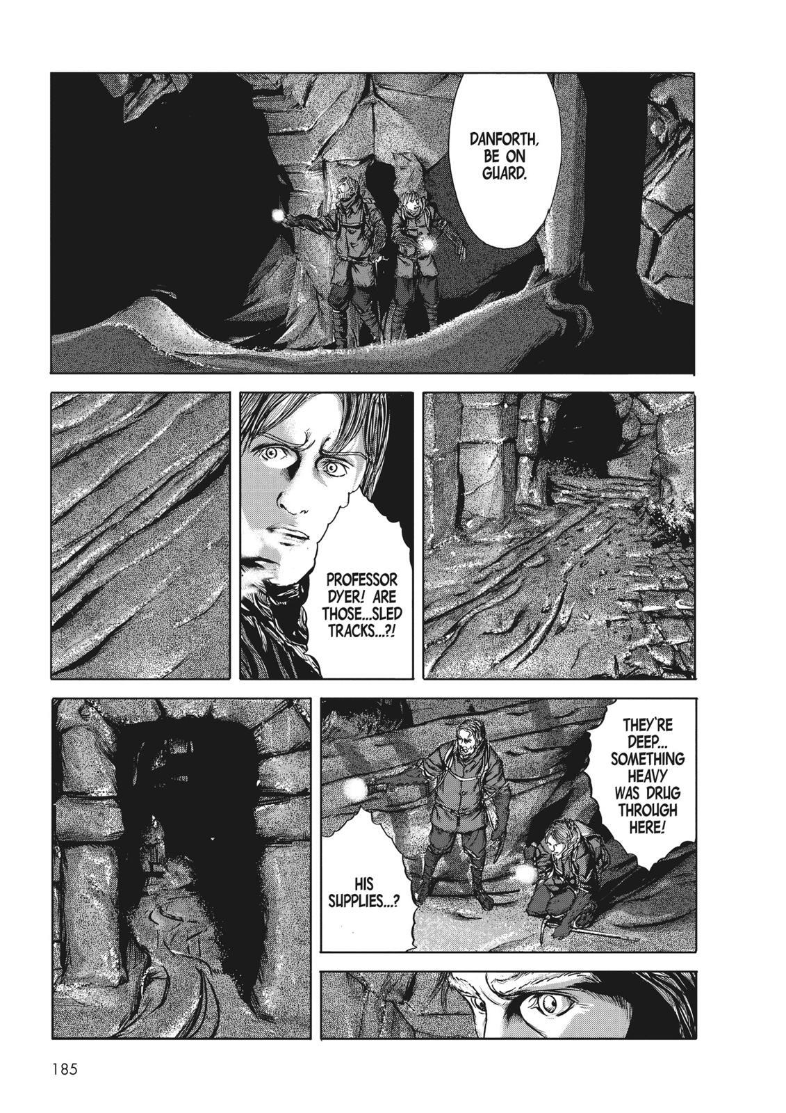 Read H.P. Lovecraft's At the Mountains of Madness Manga Online