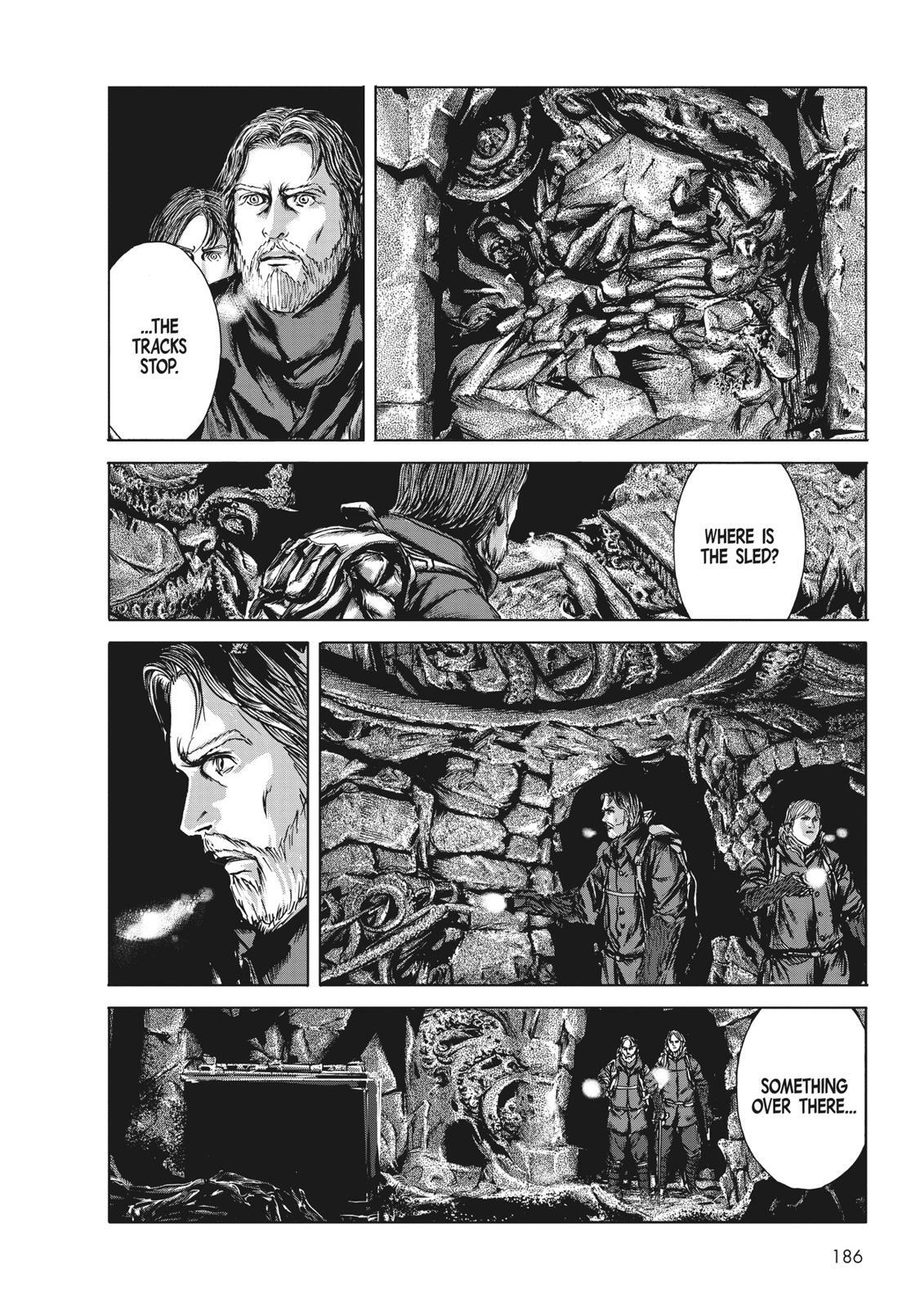 Read H.P. Lovecraft's At the Mountains of Madness Manga Online