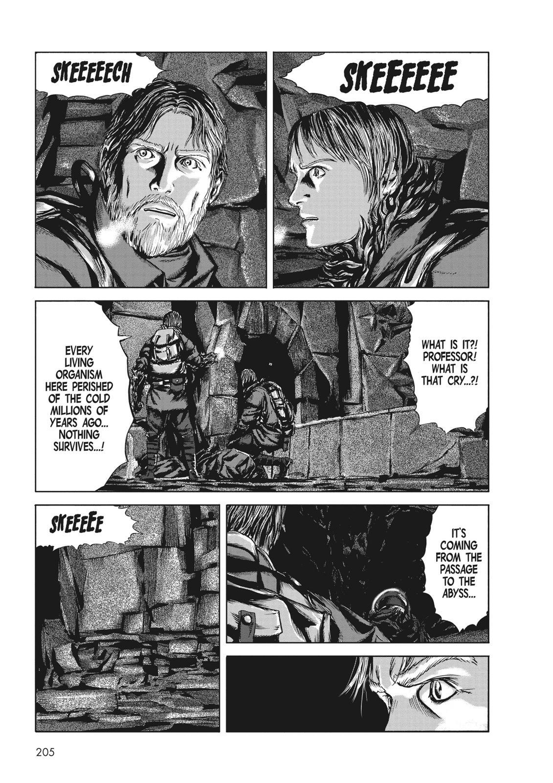 Read H.P. Lovecraft's At the Mountains of Madness Manga Online