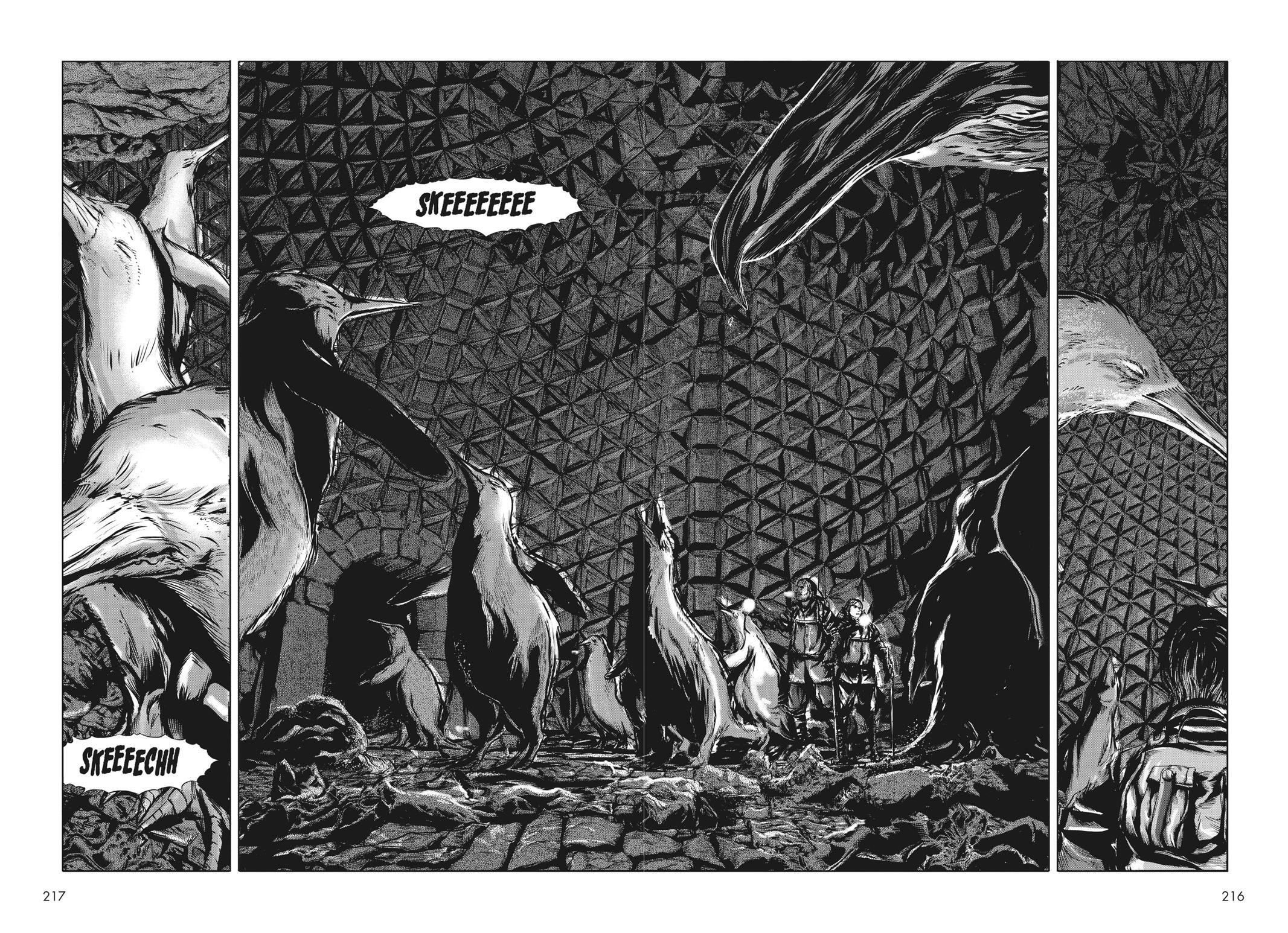 Read H.P. Lovecraft's At the Mountains of Madness Manga Online