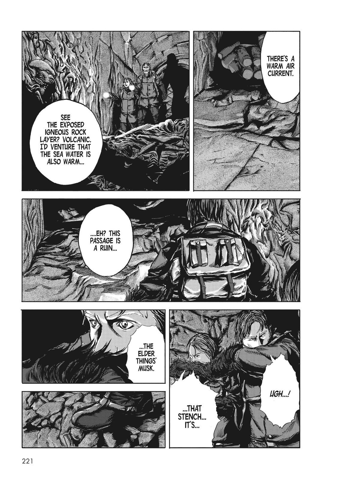 Read H.P. Lovecraft's At the Mountains of Madness Manga Online