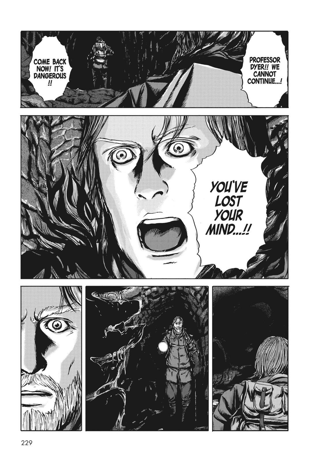 Read H.P. Lovecraft's At the Mountains of Madness Manga Online