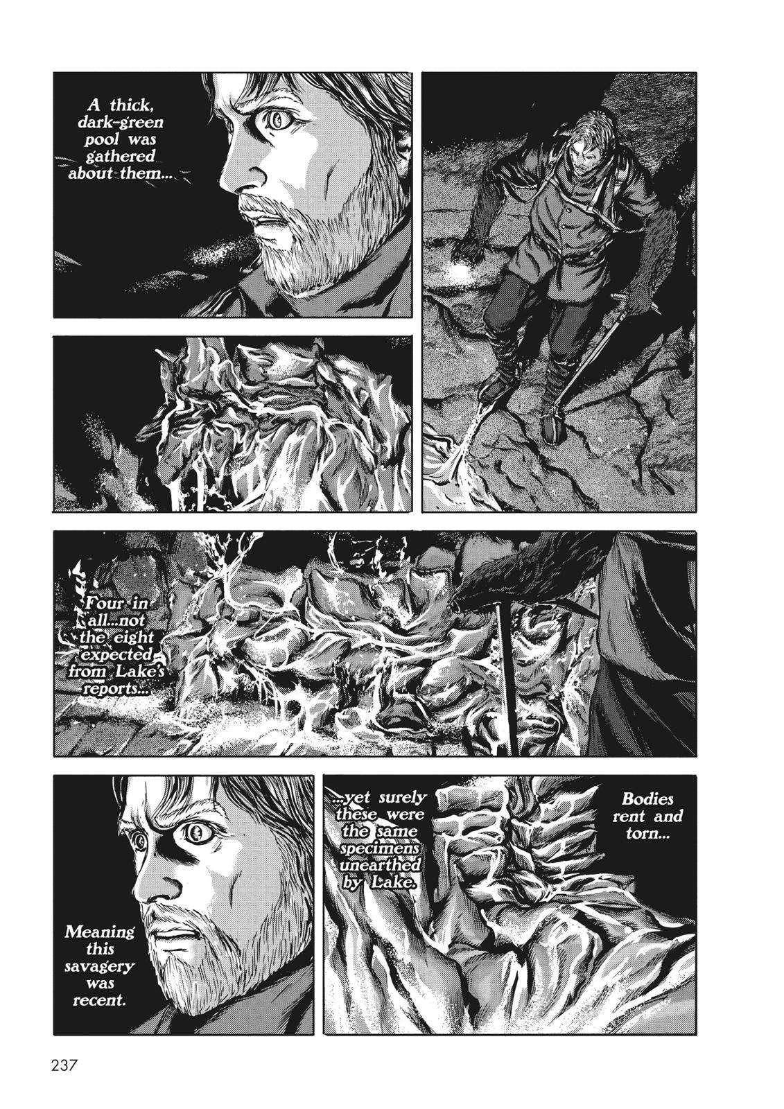 Read H.P. Lovecraft's At the Mountains of Madness Manga Online