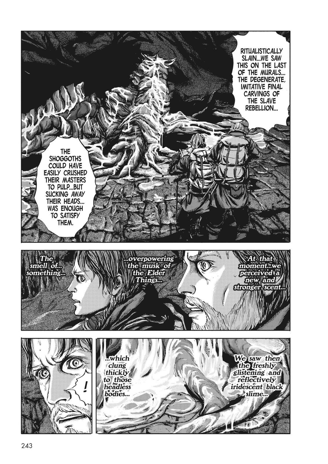 Read H.P. Lovecraft's At the Mountains of Madness Manga Online