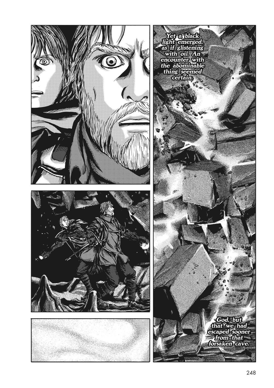 Read H.P. Lovecraft's At the Mountains of Madness Manga Online