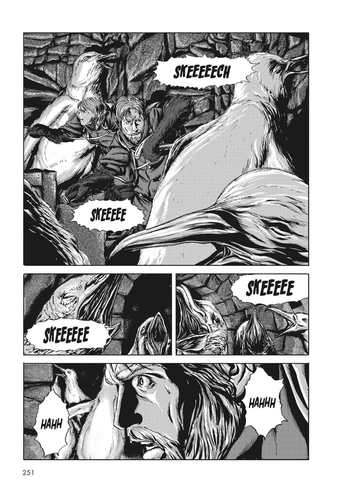 Read H.P. Lovecraft's At the Mountains of Madness Manga Online