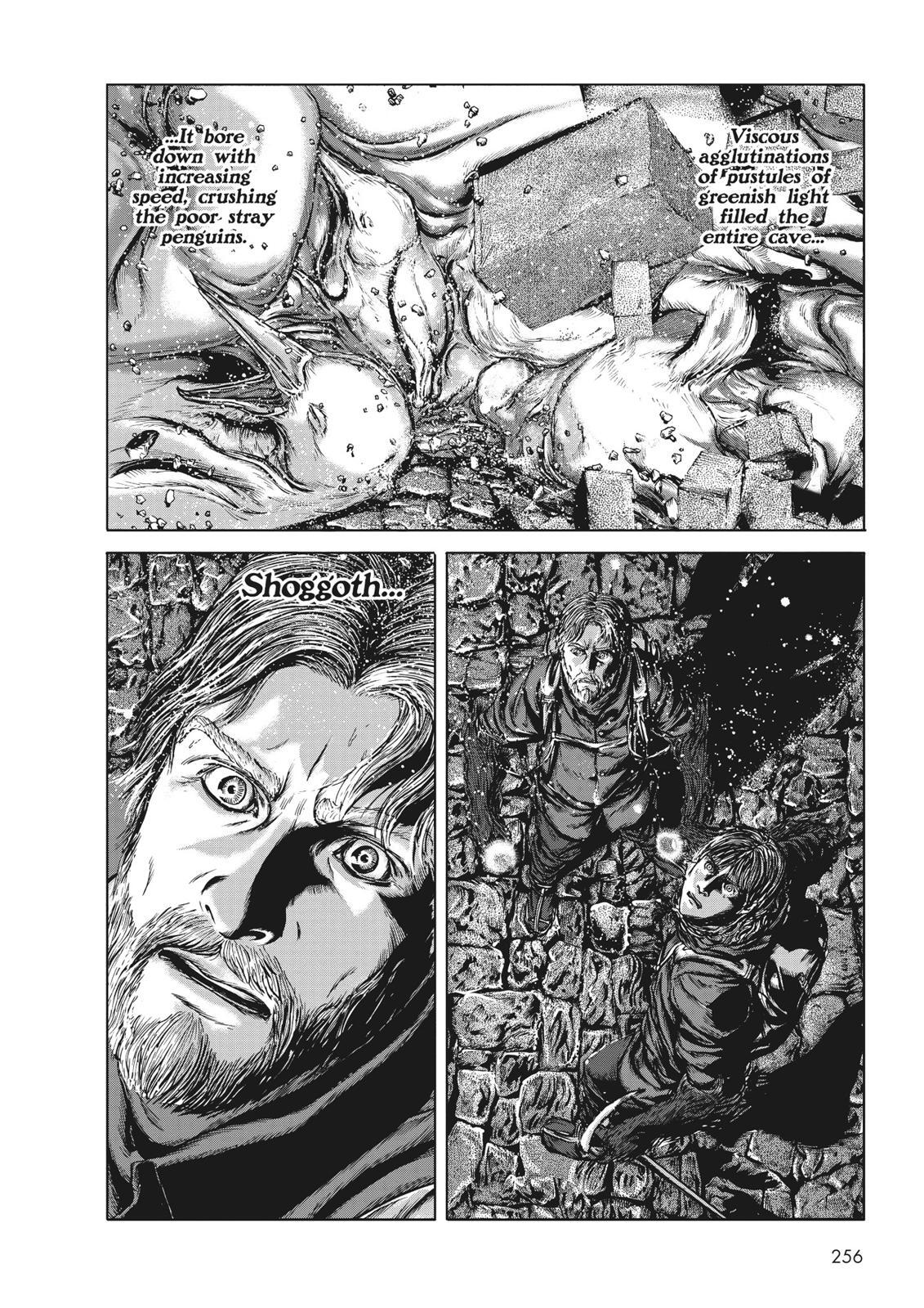 Read H.P. Lovecraft's At the Mountains of Madness Manga Online