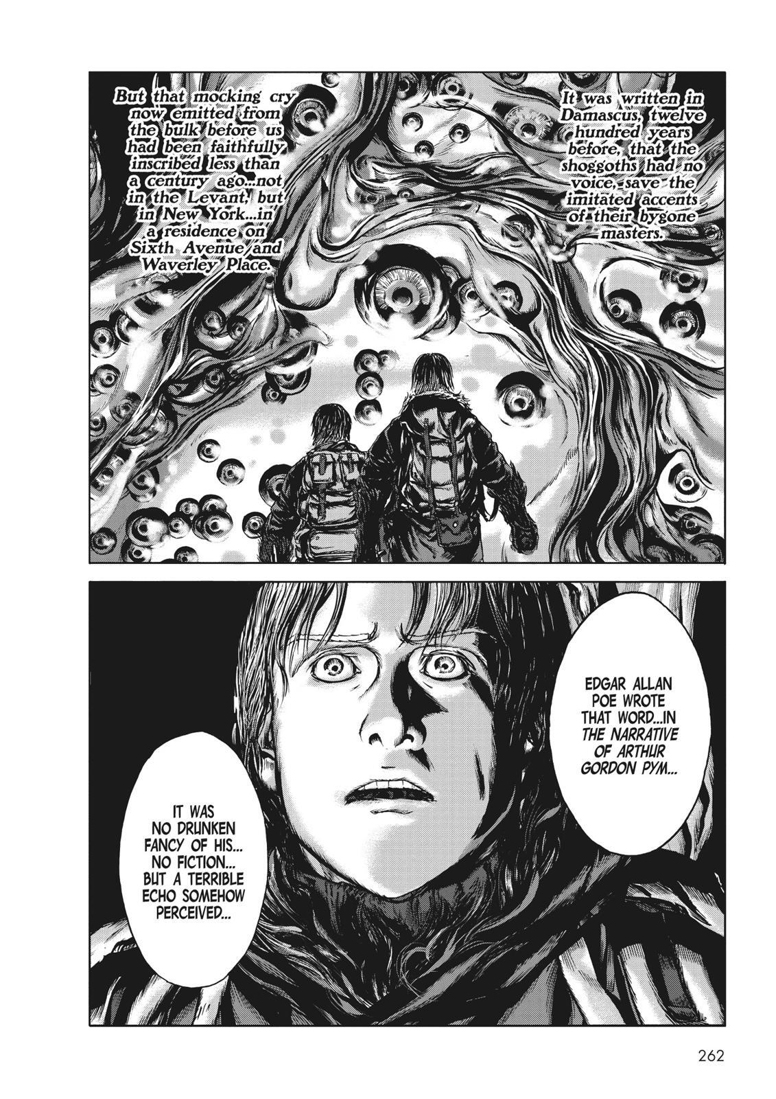 Read H.P. Lovecraft's At the Mountains of Madness Manga Online