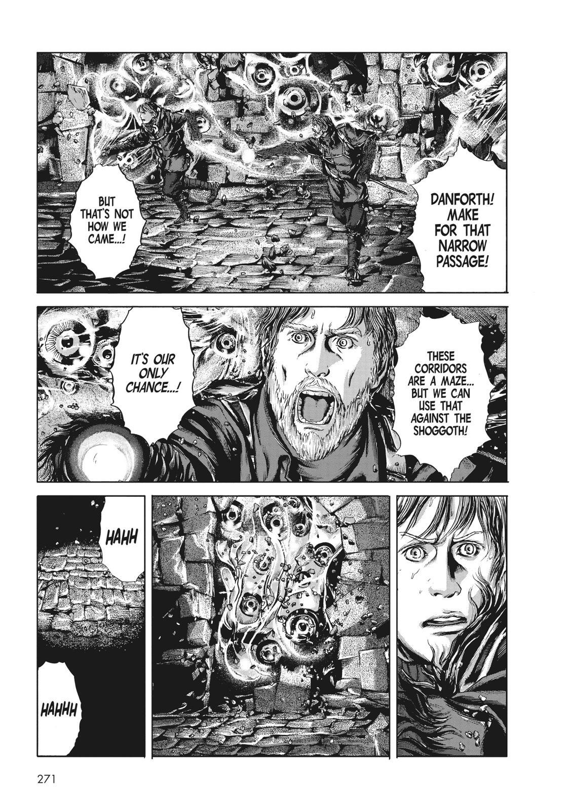 Read H.P. Lovecraft's At the Mountains of Madness Manga Online