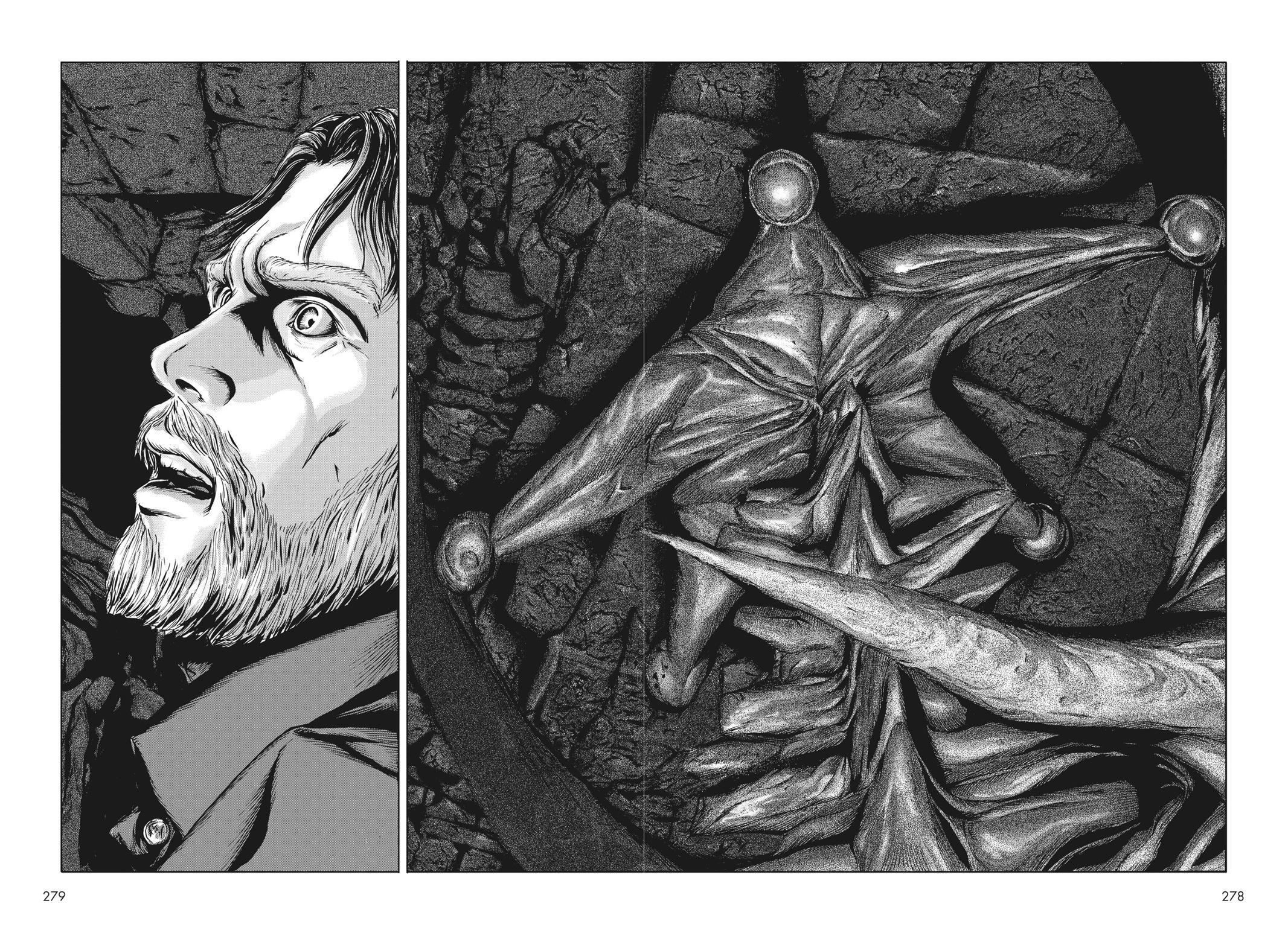 Read H.P. Lovecraft's At the Mountains of Madness Manga Online